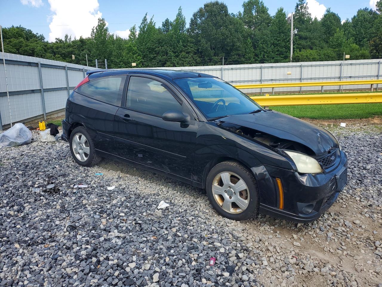 2007 Ford Focus Zx3 Черный vin: 1FAFP31N27W201414