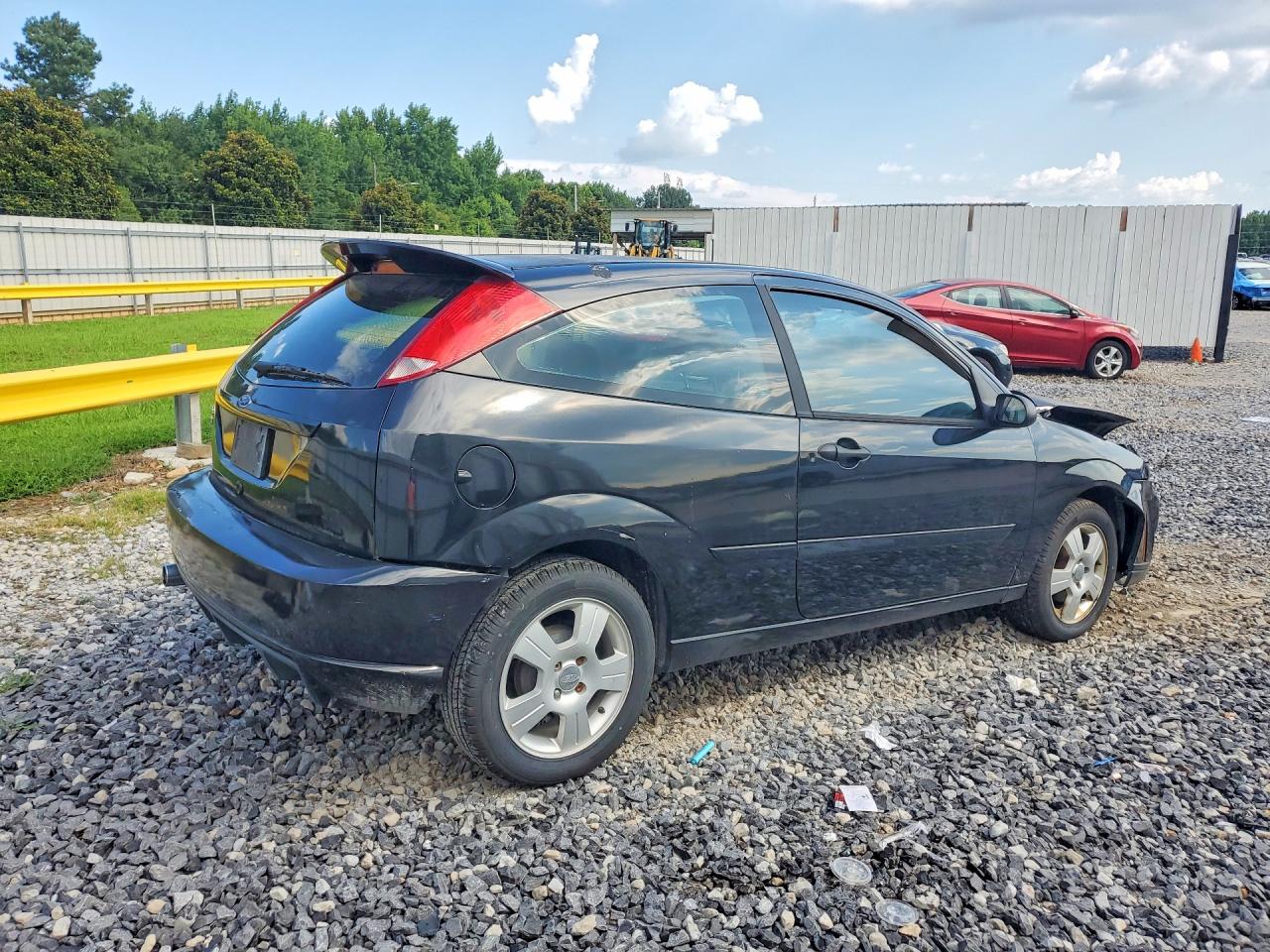 2007 Ford Focus Zx3 Черный vin: 1FAFP31N27W201414