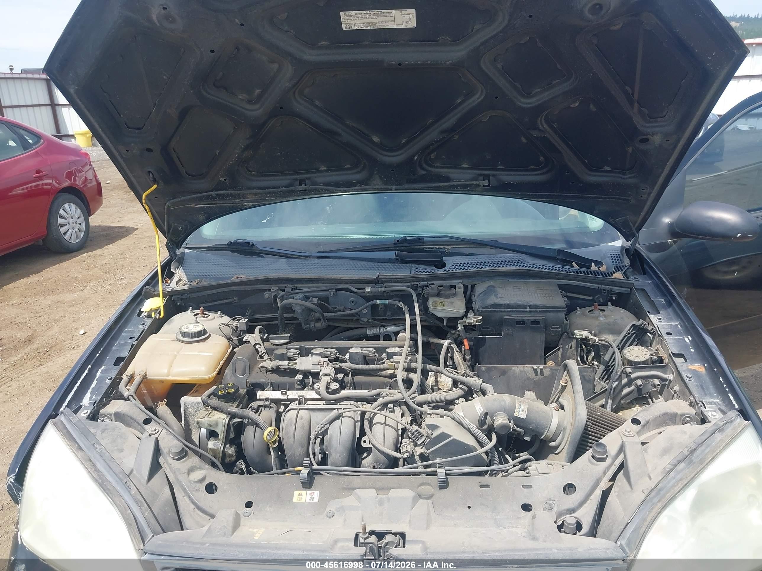 2007 Ford Focus S/se/ses Черный vin: 1FAFP31N27W316997