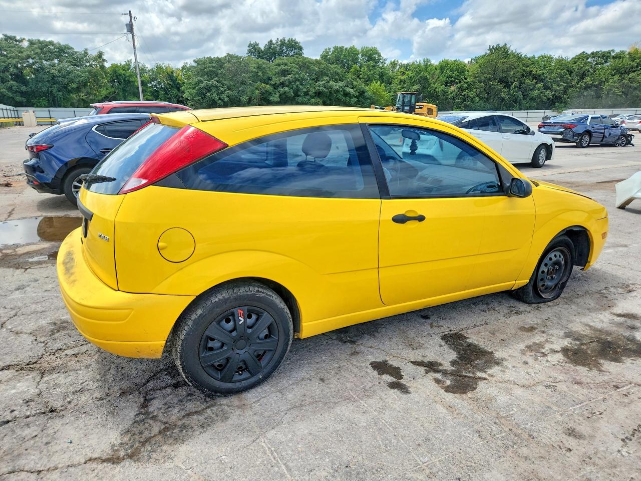 2006 Ford Focus Zx3 Желтый vin: 1FAFP31N36W178787
