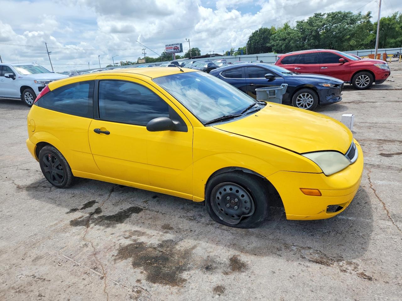 2006 Ford Focus Zx3 Желтый vin: 1FAFP31N36W178787