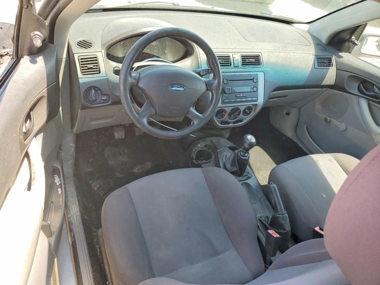 2007 Ford Focus Zx3 Gray vin: 1FAFP31N47W242966