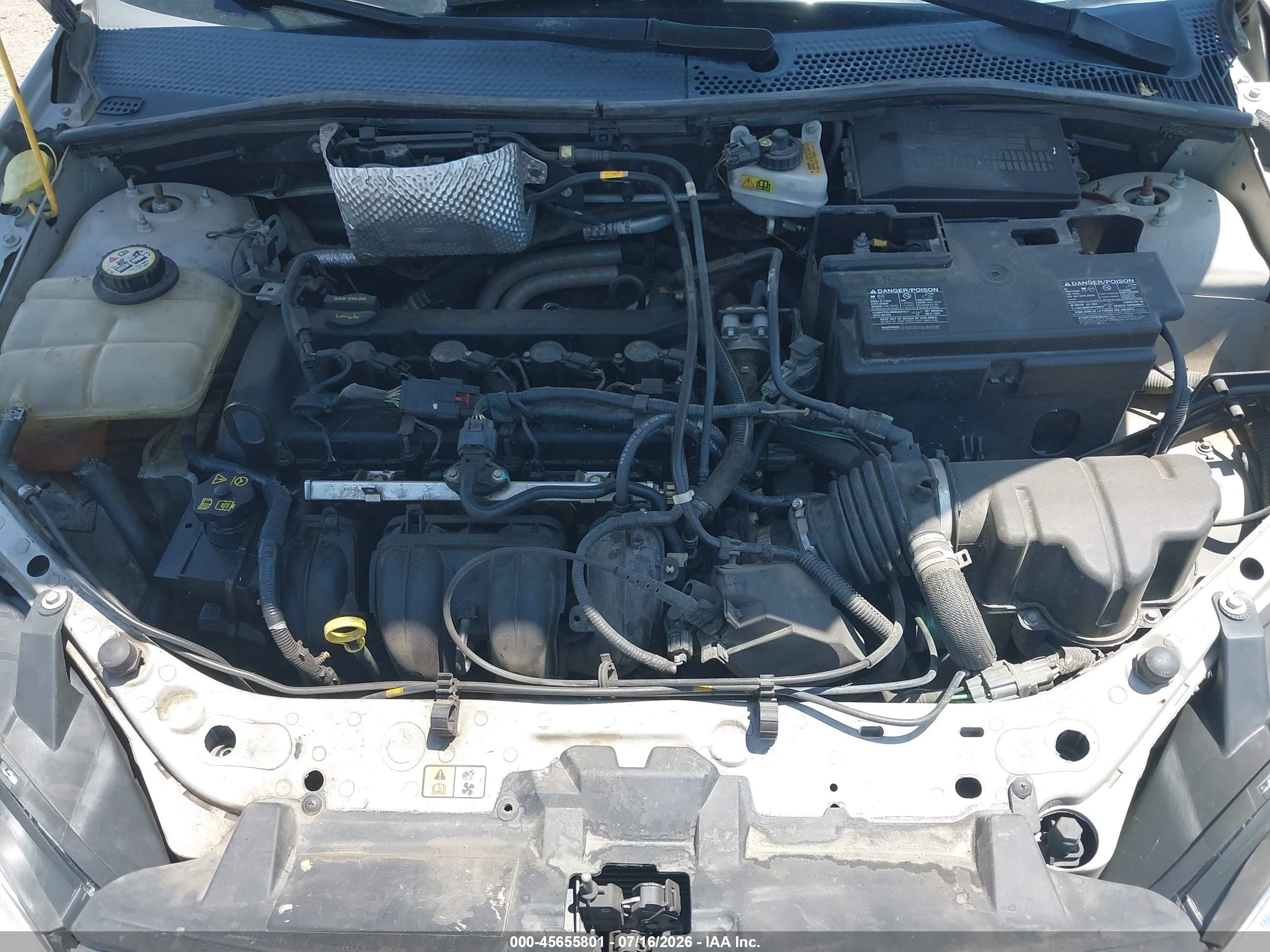 2007 Ford Focus S/se/ses Silver vin: 1FAFP31N77W211663