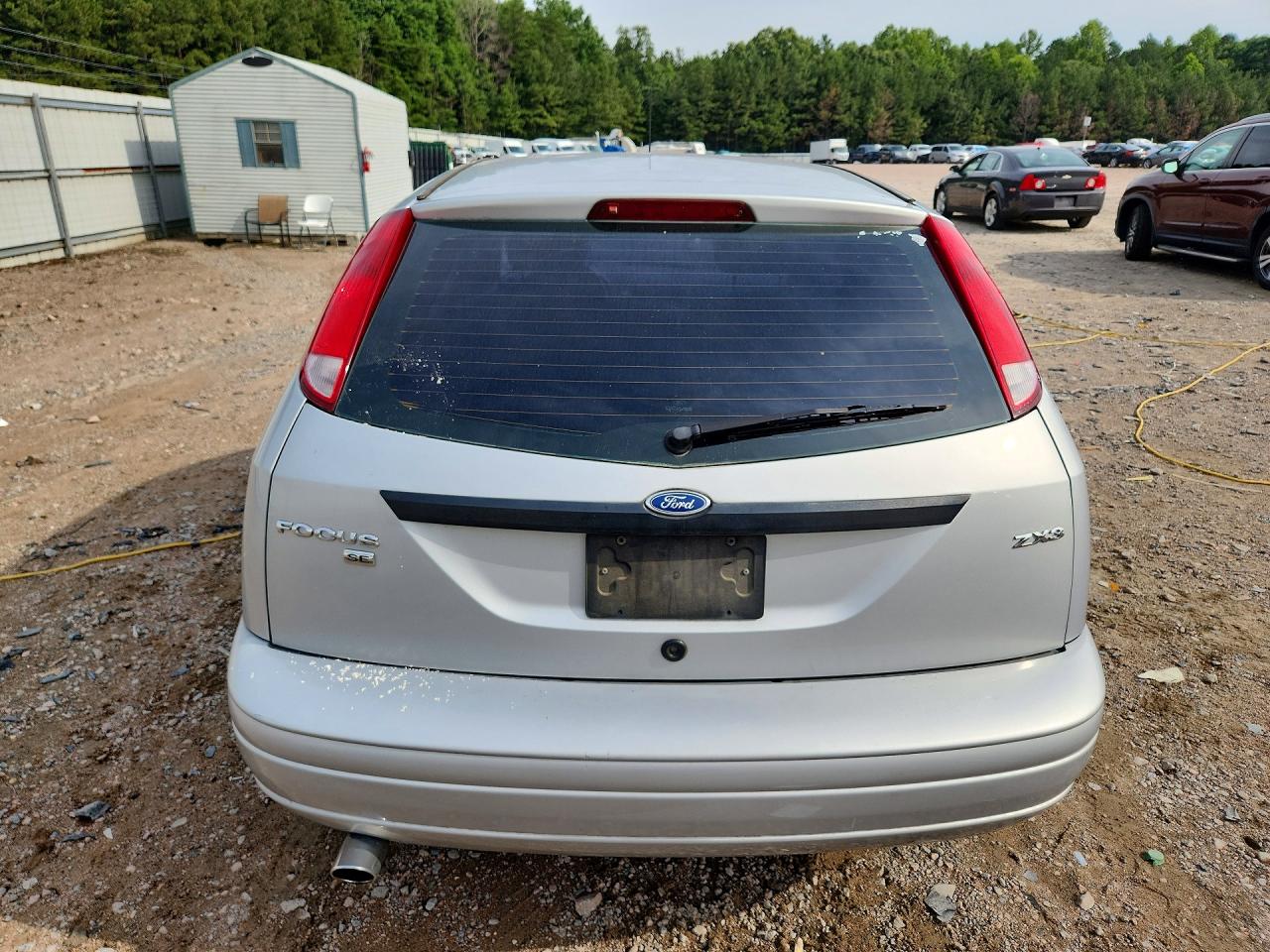 2006 Ford Focus Zx3 Silver vin: 1FAFP31N86W214697