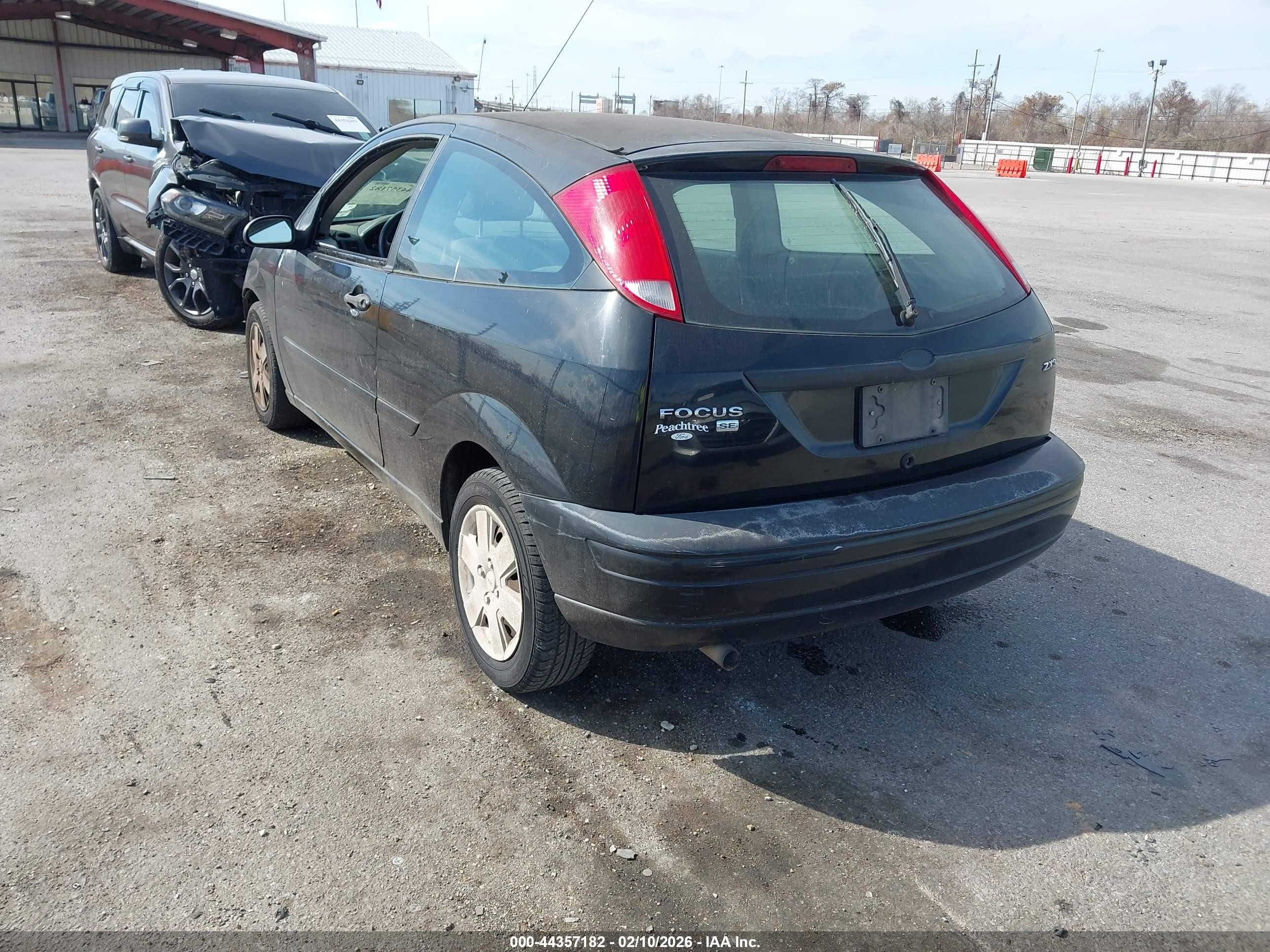 2006 Ford Focus Zx3 Черный vin: 1FAFP31N96W142490