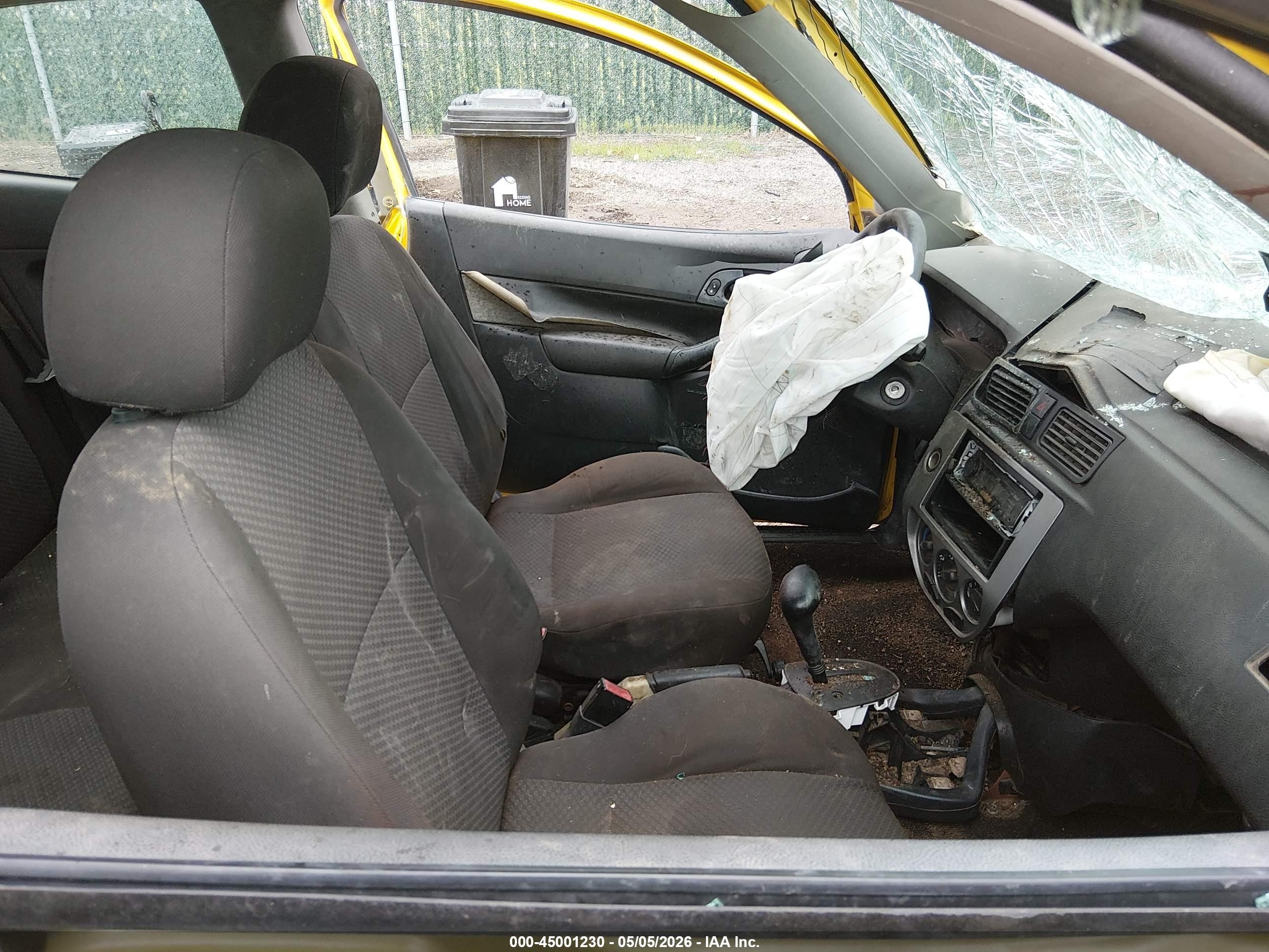 2007 Ford Focus S/se/ses Yellow vin: 1FAFP31N97W205332