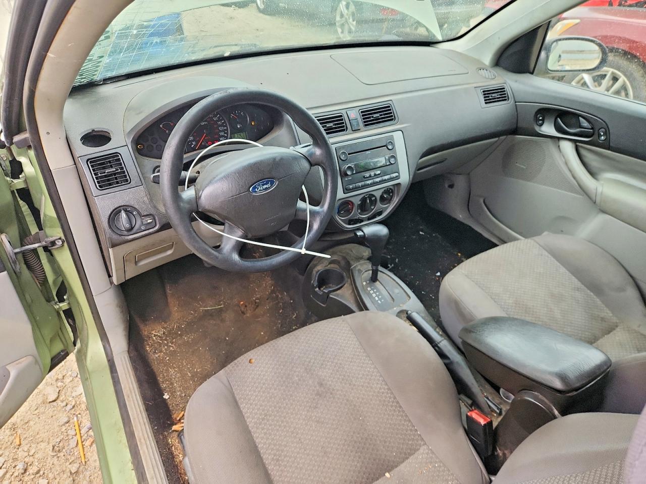 2007 Ford Focus Zx3 Green vin: 1FAFP31NX7W338763