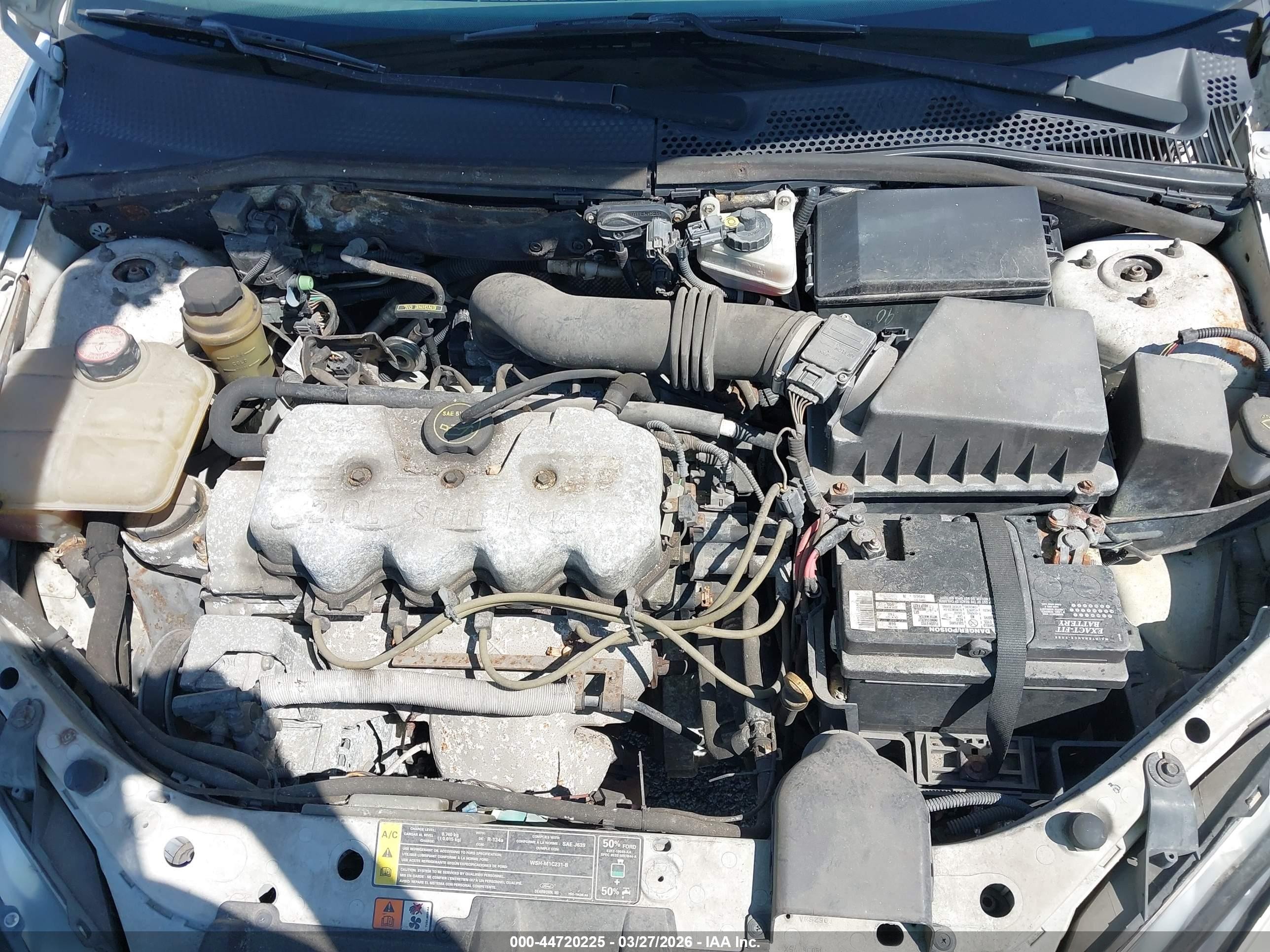 2001 Ford Focus Lx Белый vin: 1FAFP33P01W123978