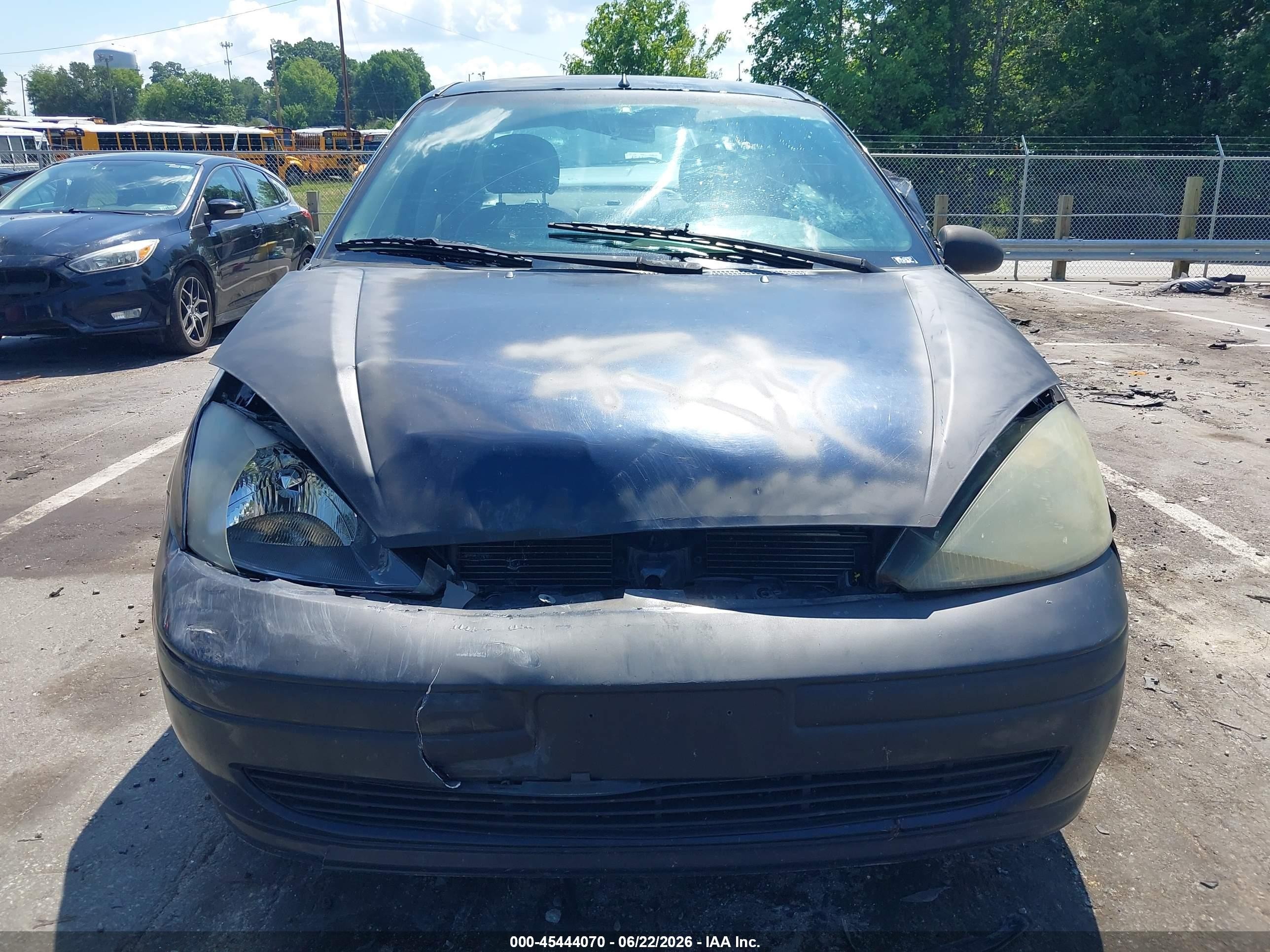2003 Ford Focus Lx Blue vin: 1FAFP33P03W102406