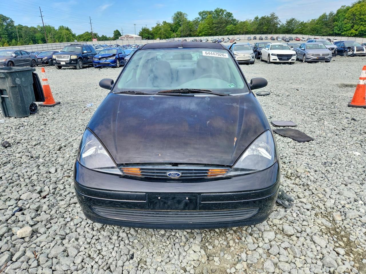 2004 Ford Focus Lx Black vin: 1FAFP33P04W160999