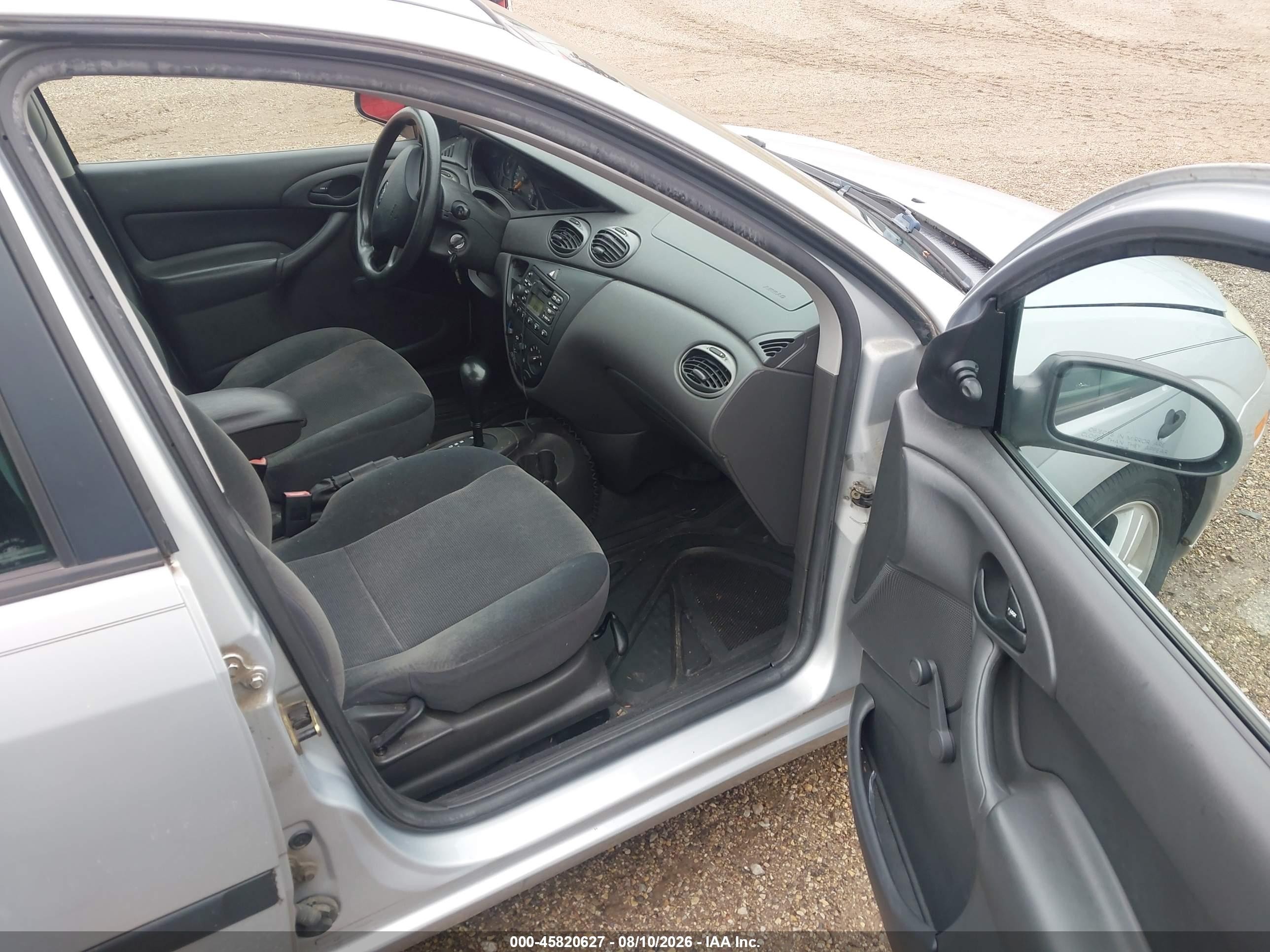 2002 Ford Focus Lx Base/lx Premium Silver vin: 1FAFP33P12W265581