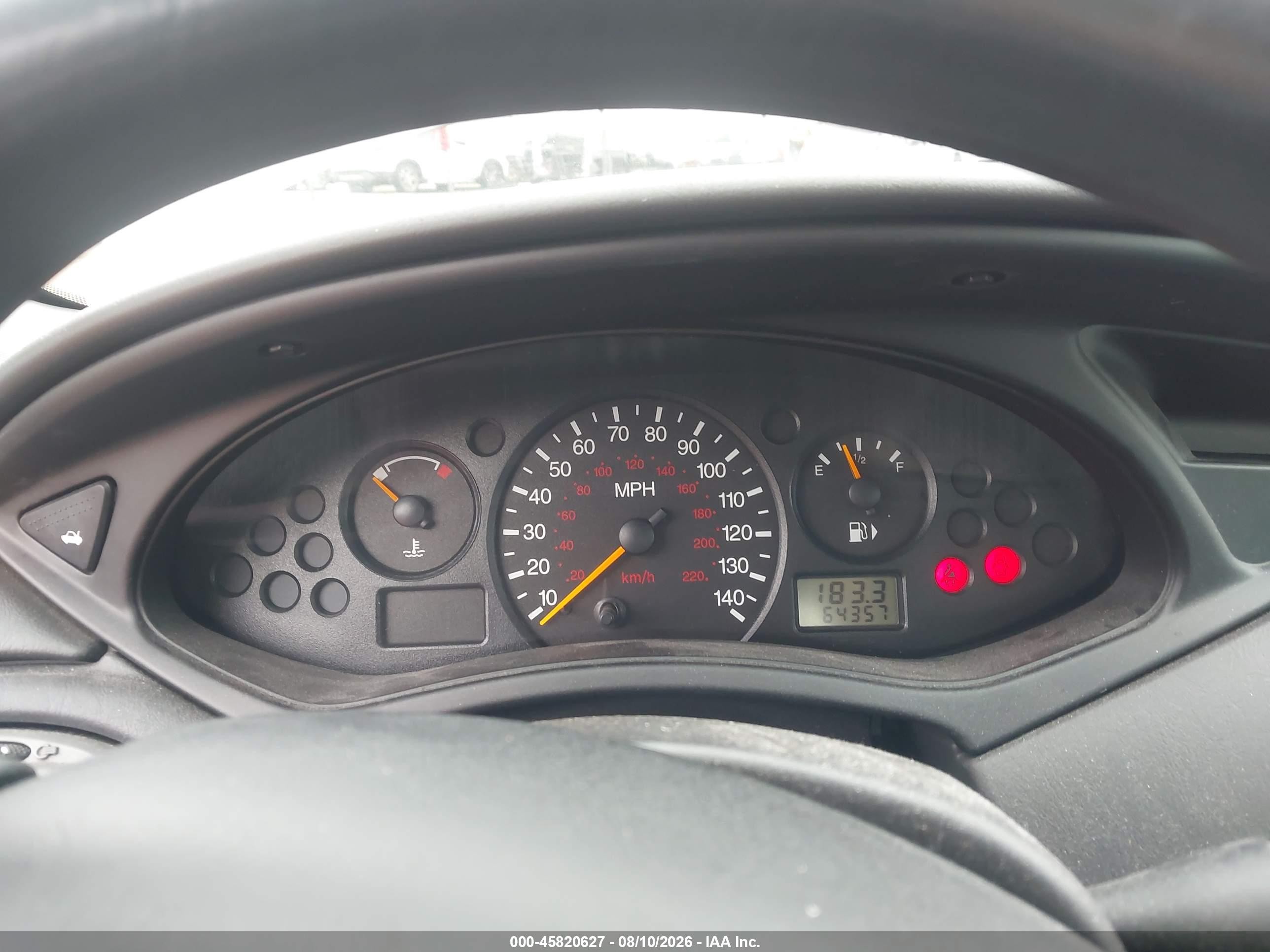 2002 Ford Focus Lx Base/lx Premium Silver vin: 1FAFP33P12W265581
