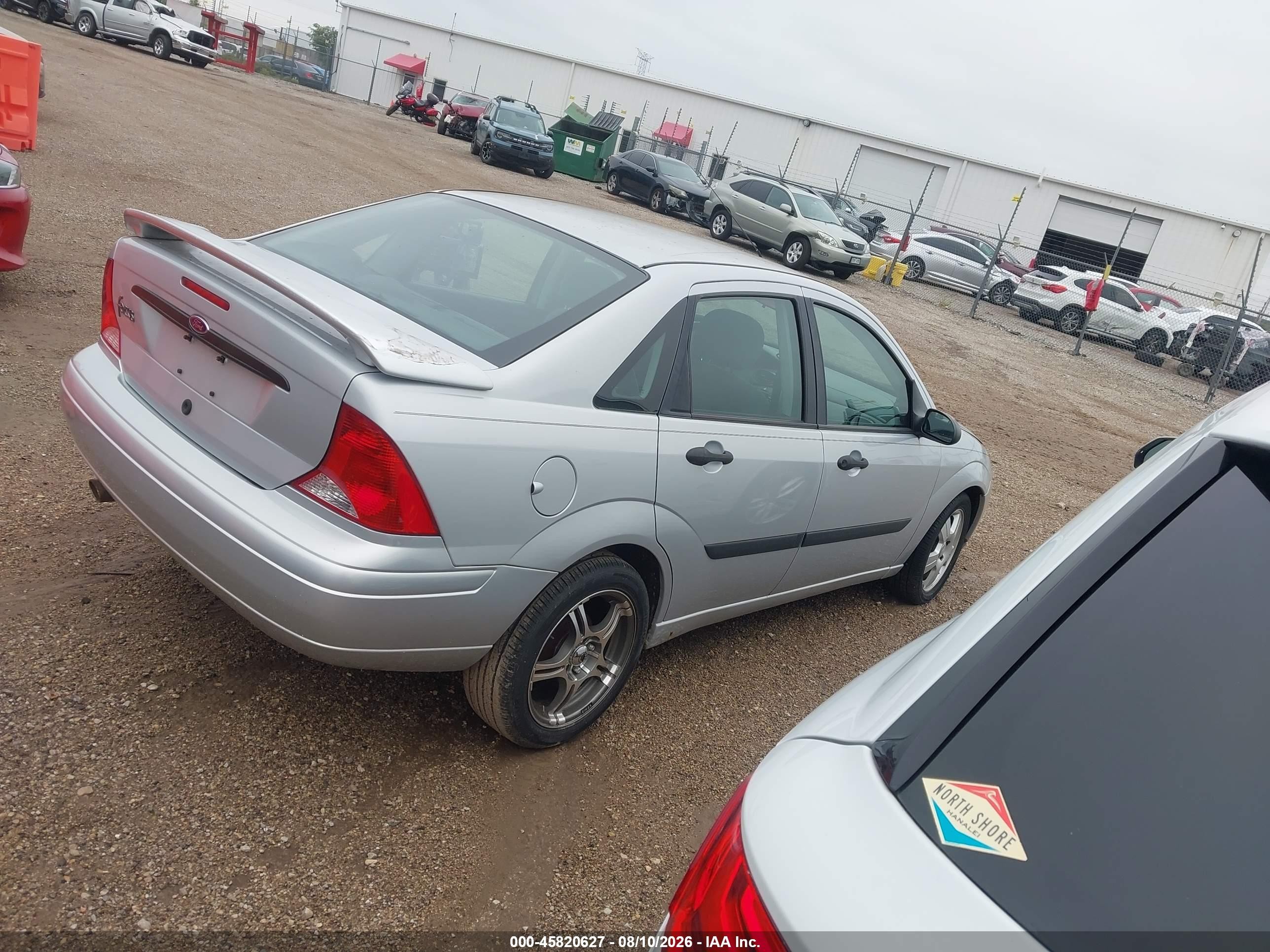 2002 Ford Focus Lx Base/lx Premium Silver vin: 1FAFP33P12W265581