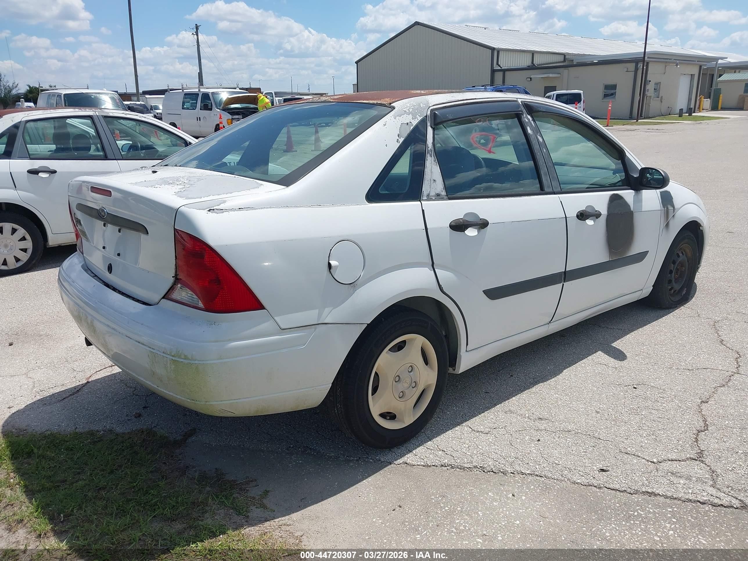 2002 Ford Focus Lx Белый vin: 1FAFP33P32W152991