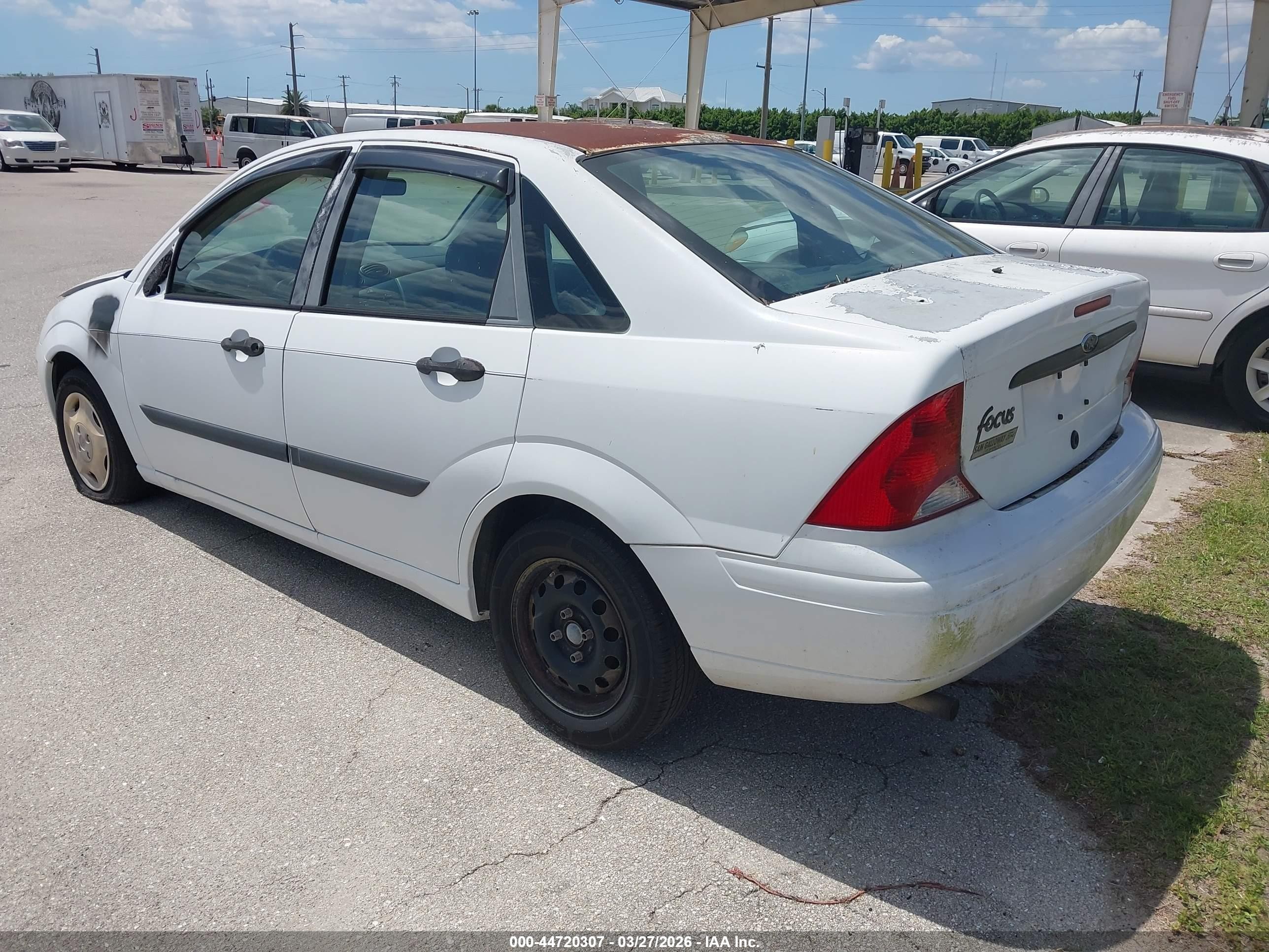2002 Ford Focus Lx Белый vin: 1FAFP33P32W152991