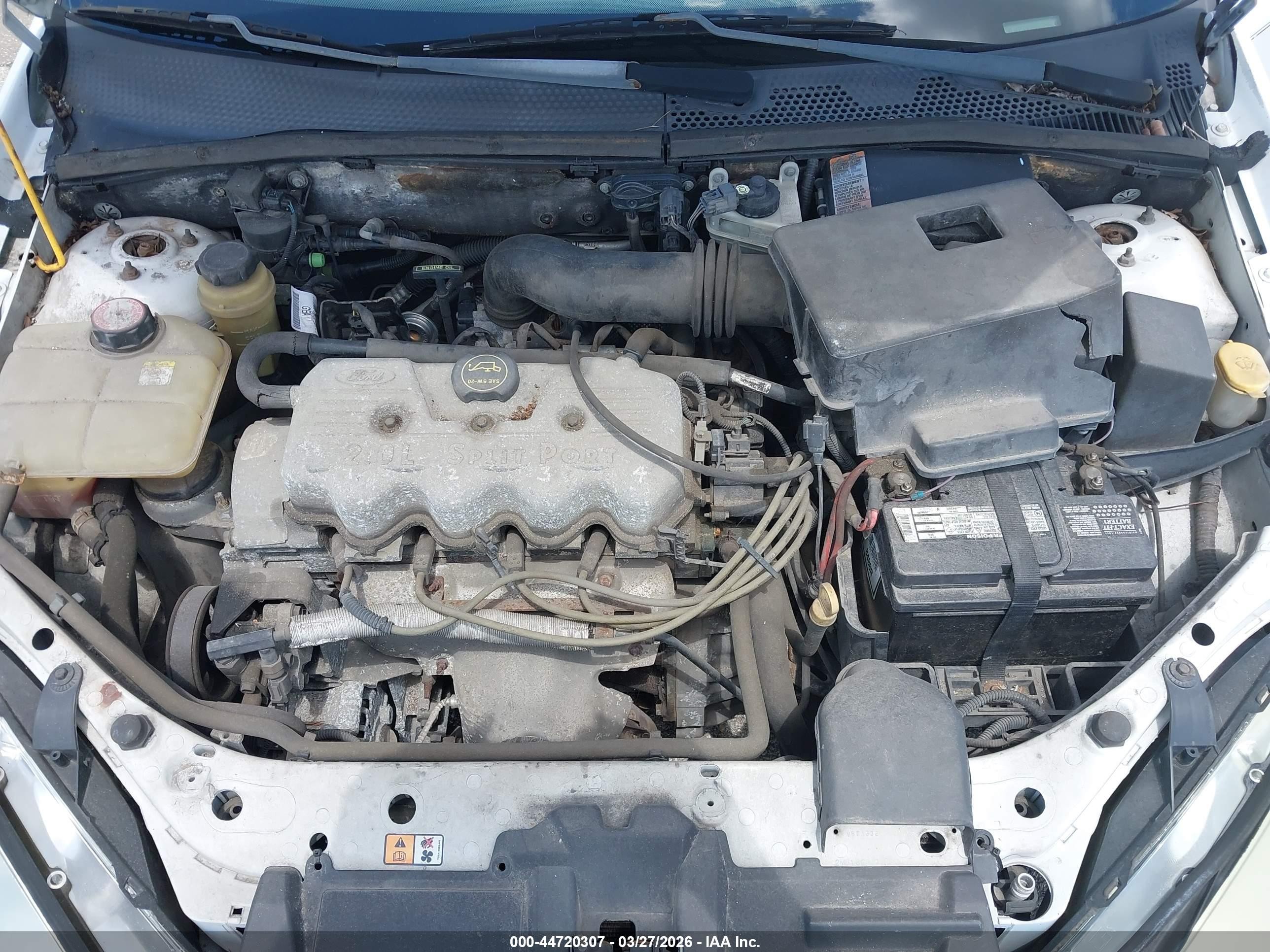 2002 Ford Focus Lx Белый vin: 1FAFP33P32W152991