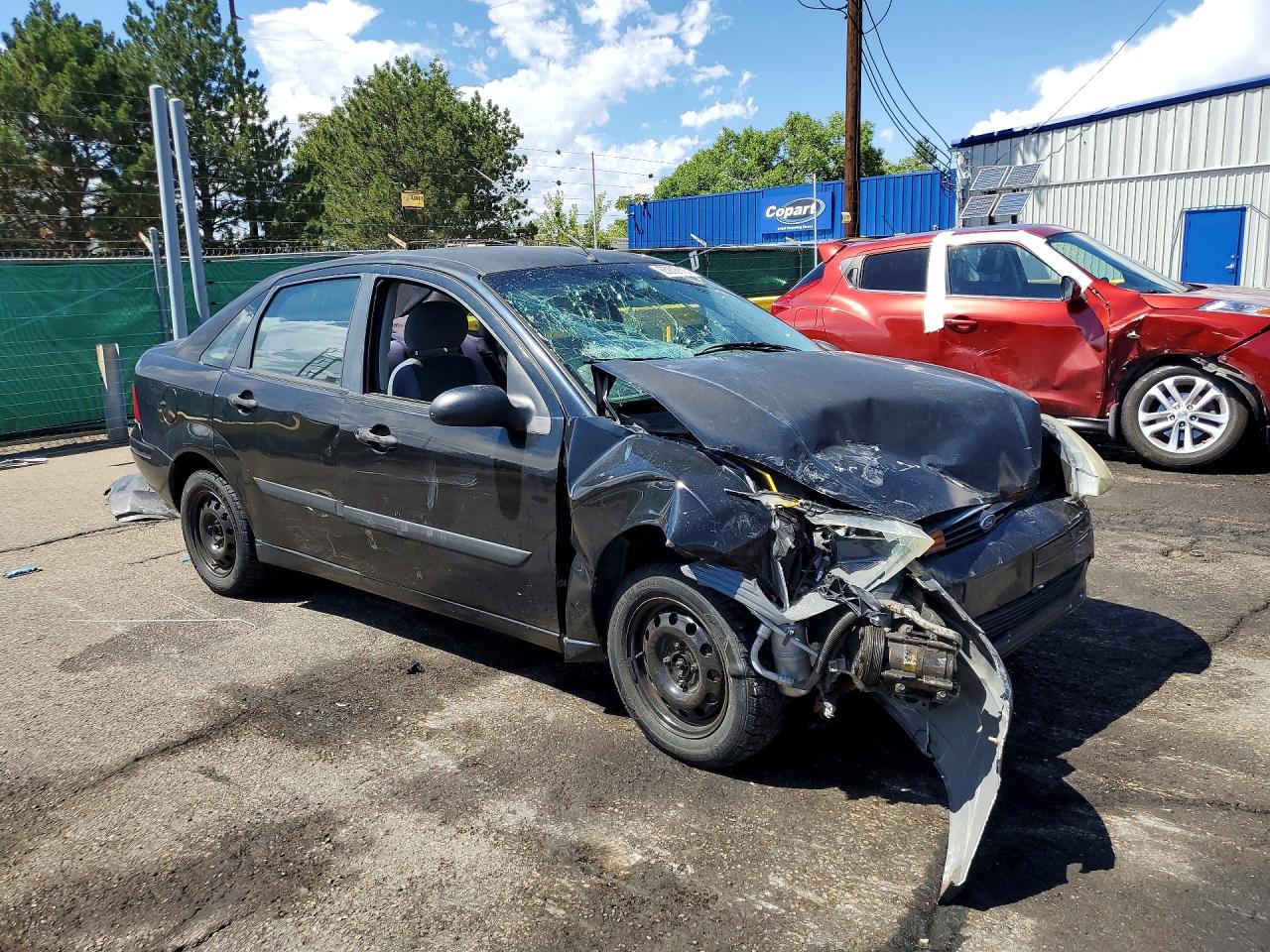 2004 Ford Focus Black vin: 1FAFP33P34W176453