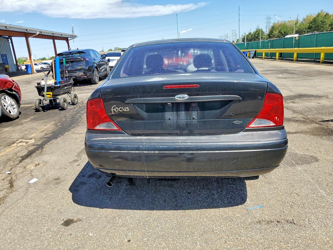 2004 Ford Focus Black vin: 1FAFP33P34W176453