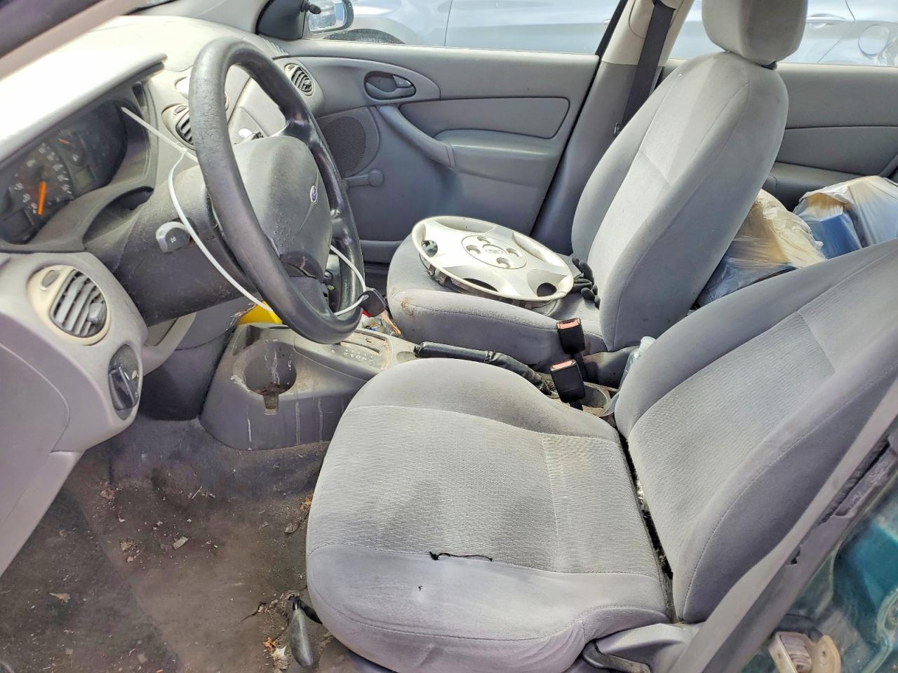 2001 Ford Focus Lx Teal vin: 1FAFP33P71W156959