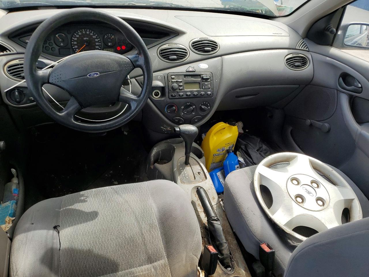 2001 Ford Focus Lx Teal vin: 1FAFP33P71W156959