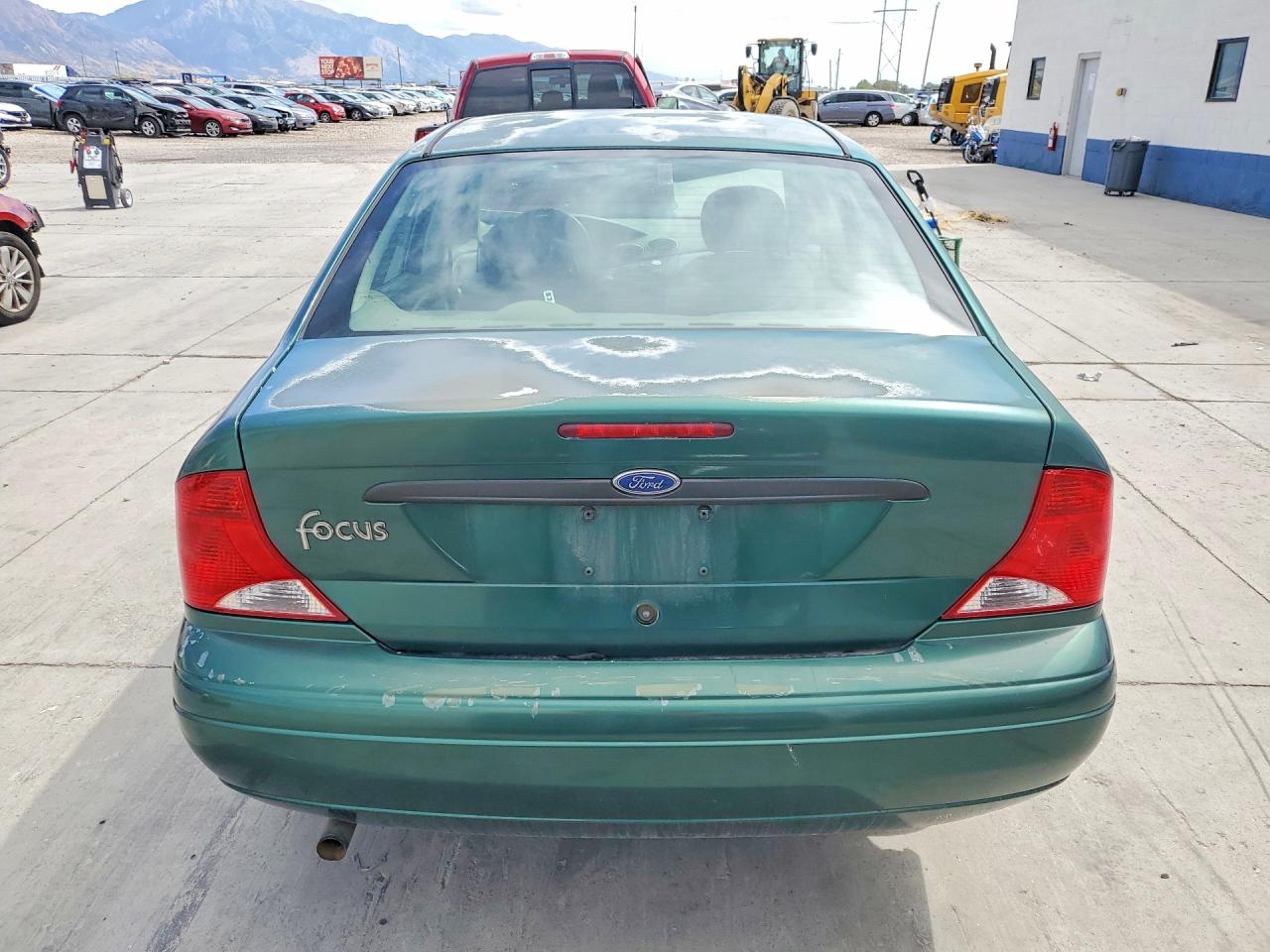 2001 Ford Focus Lx Teal vin: 1FAFP33P71W156959