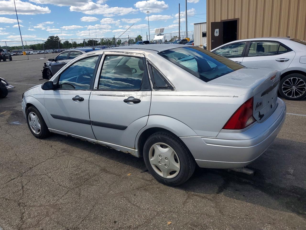 2002 Ford Focus Lx Gray vin: 1FAFP33P72W300270