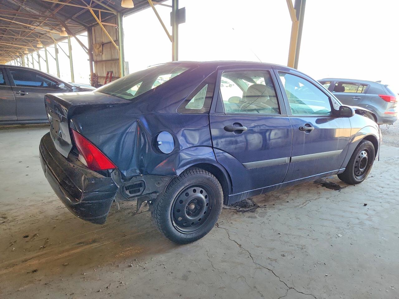 2003 Ford Focus Lx Синий vin: 1FAFP33P93W254684