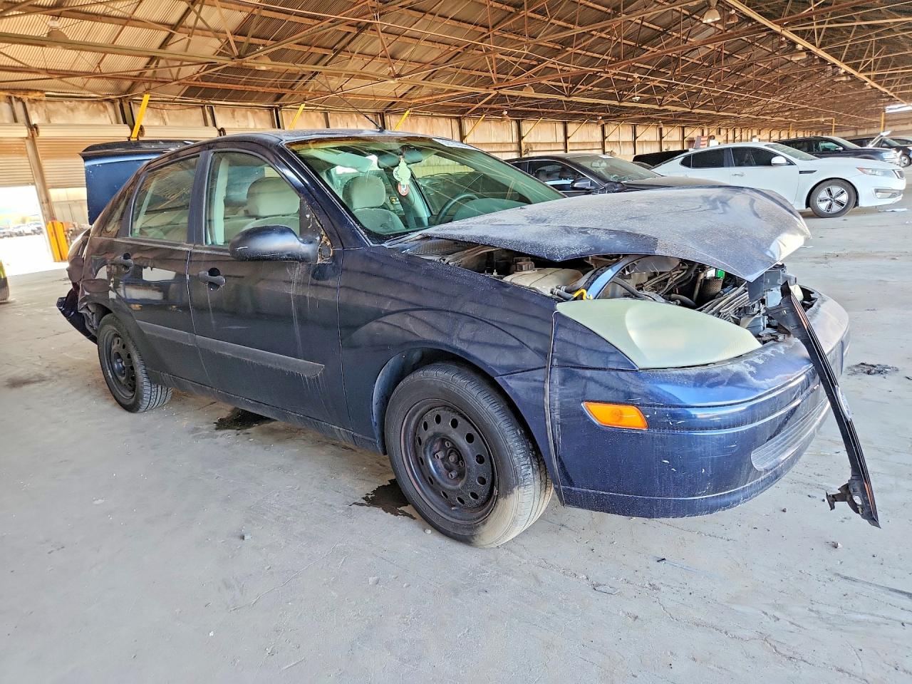 2003 Ford Focus Lx Синий vin: 1FAFP33P93W254684