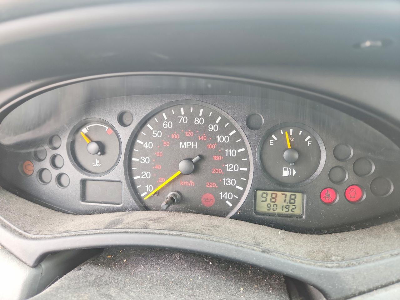 2003 Ford Focus Lx Blue vin: 1FAFP33PX3W267816