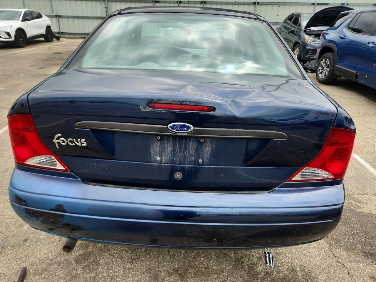 2003 Ford Focus Lx Blue vin: 1FAFP33PX3W267816