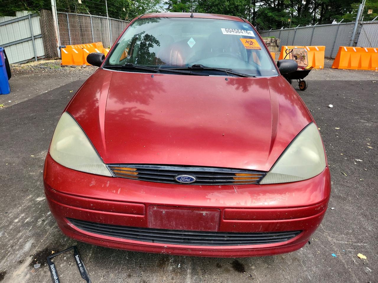 2003 Ford Focus Lx Красный vin: 1FAFP33Z83W302984