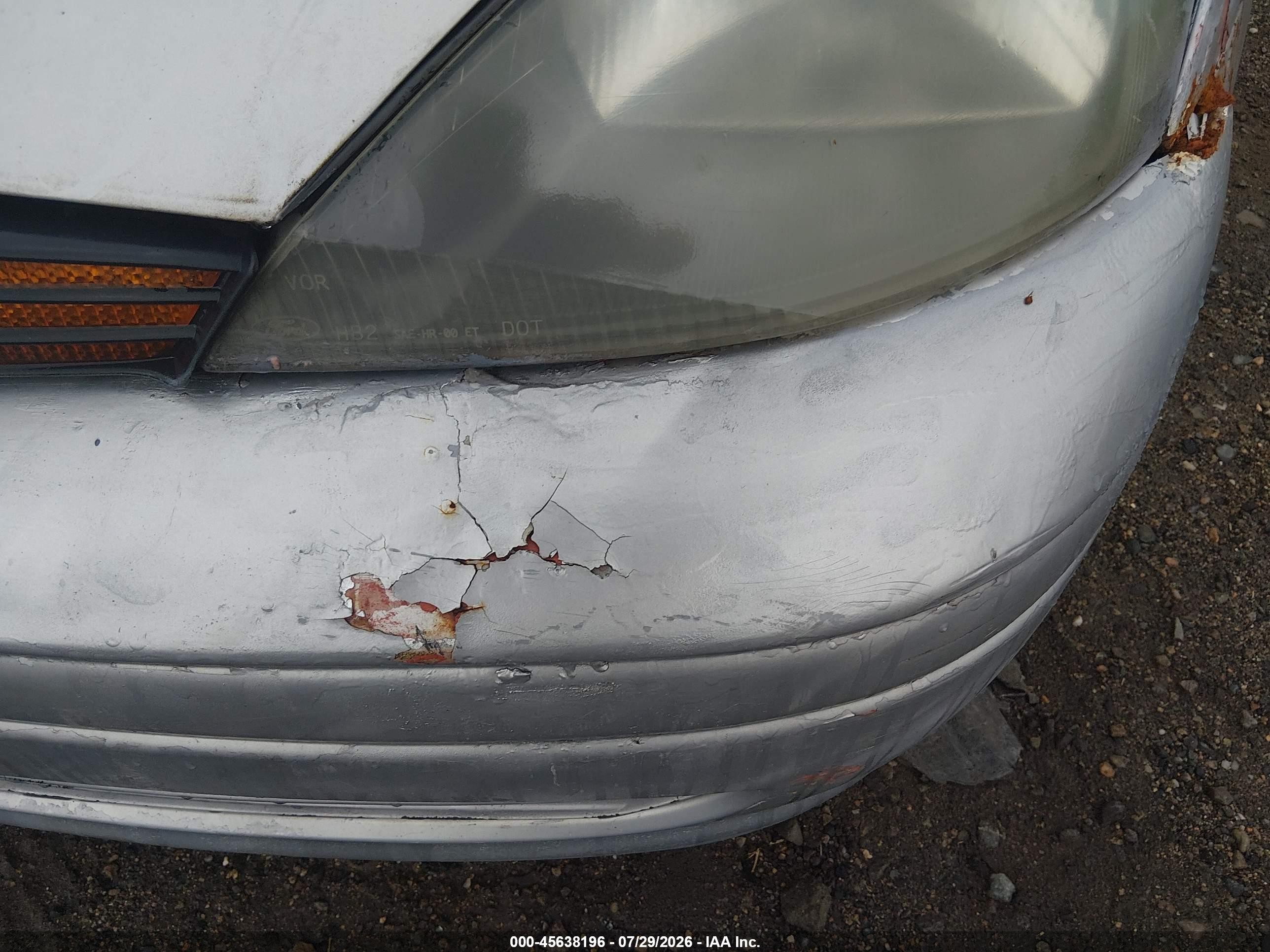 2003 Ford Focus Lx Silver vin: 1FAFP33Z93W253083