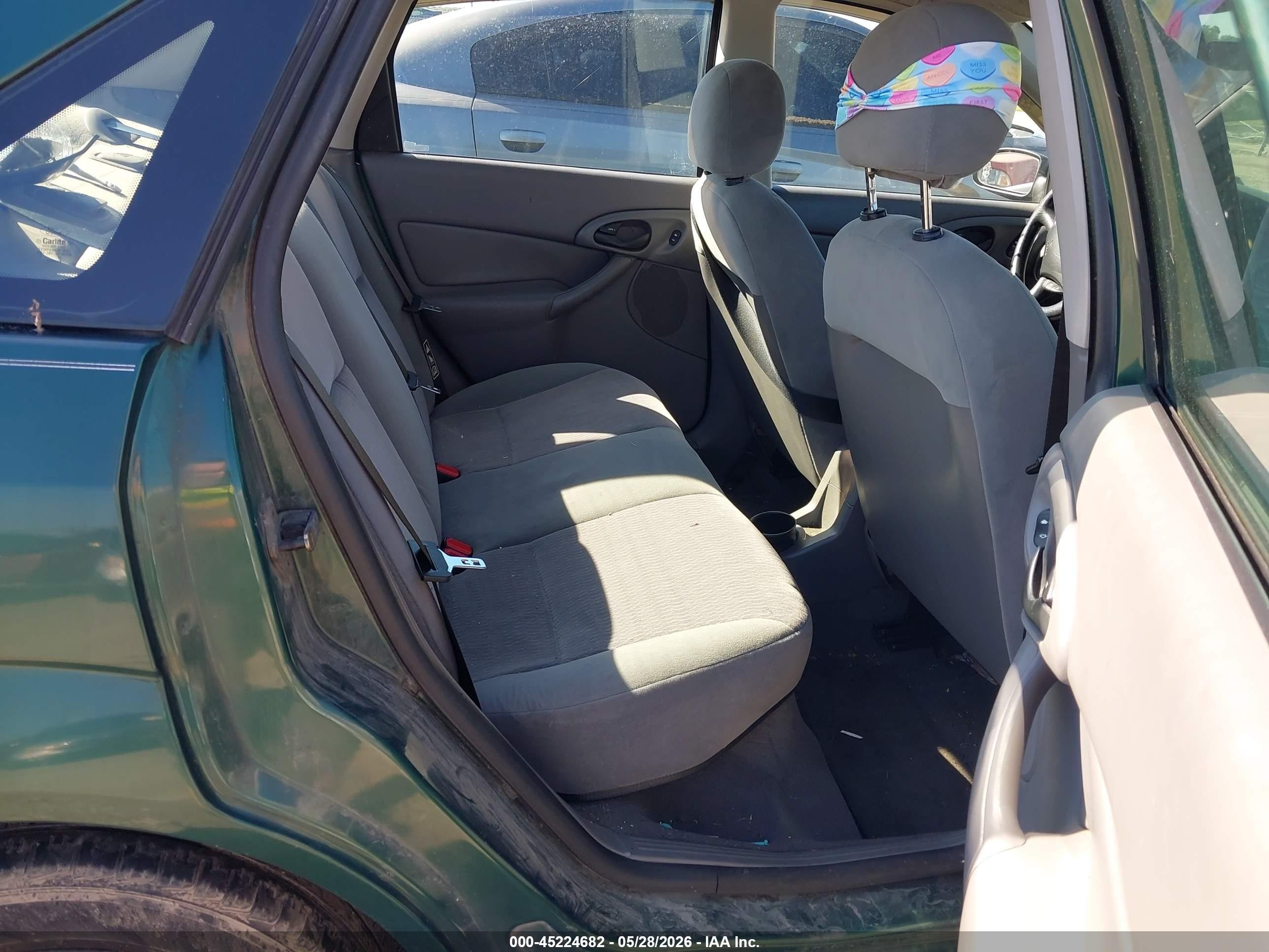 2000 Ford Focus Se Green vin: 1FAFP3430YW334605