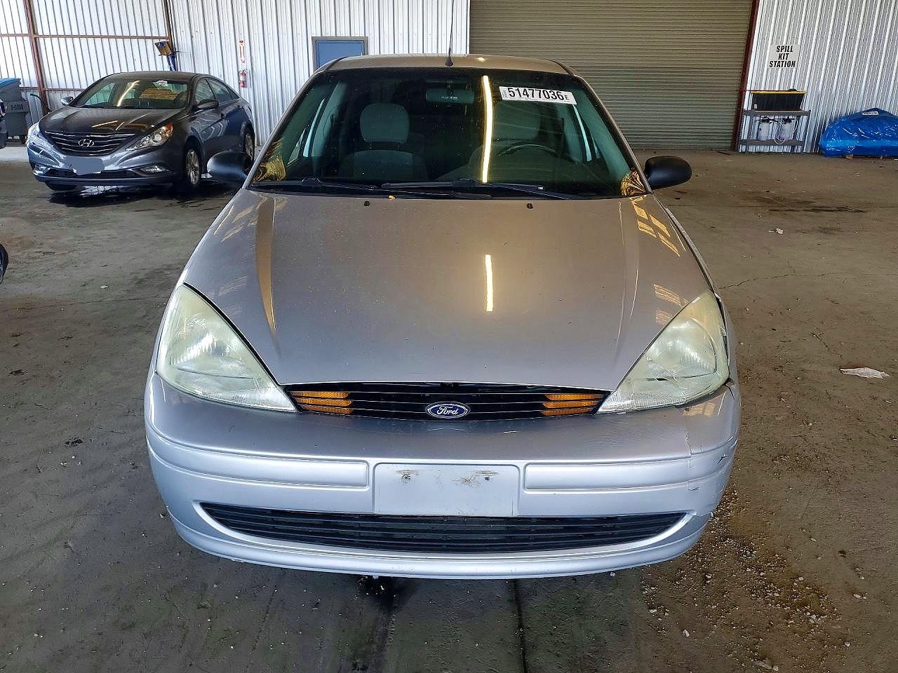 2002 Ford Focus Se Silver vin: 1FAFP34312W172328