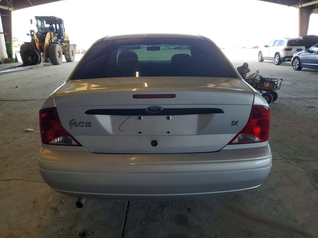 2002 Ford Focus Se Silver vin: 1FAFP34312W172328