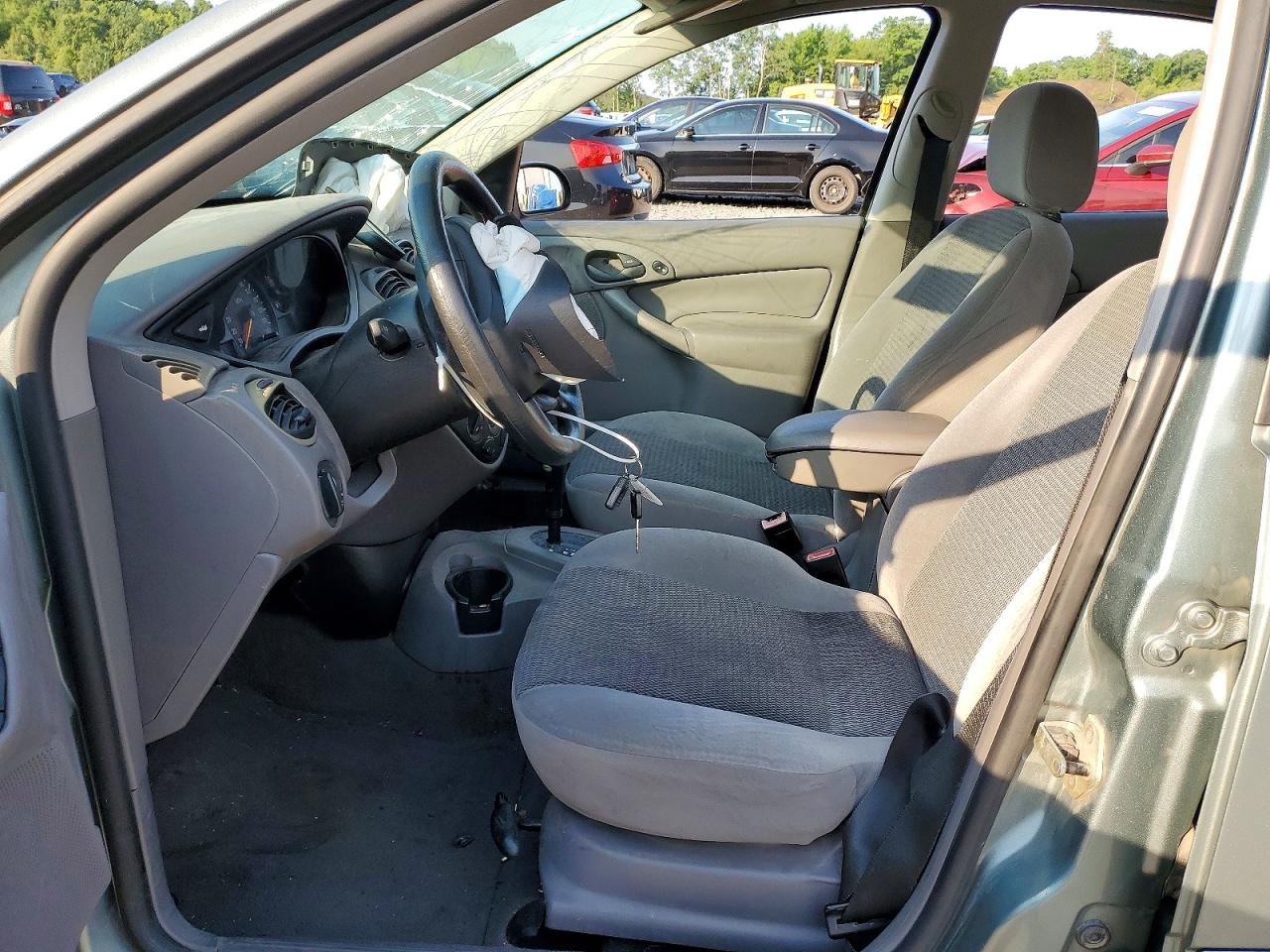 2003 Ford Focus Lx Green vin: 1FAFP34313W130629