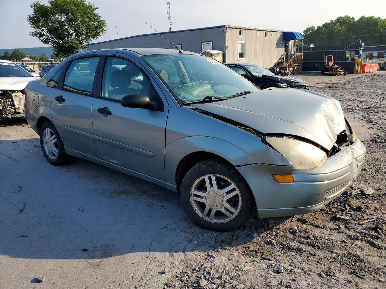 2003 Ford Focus Lx Green vin: 1FAFP34313W130629