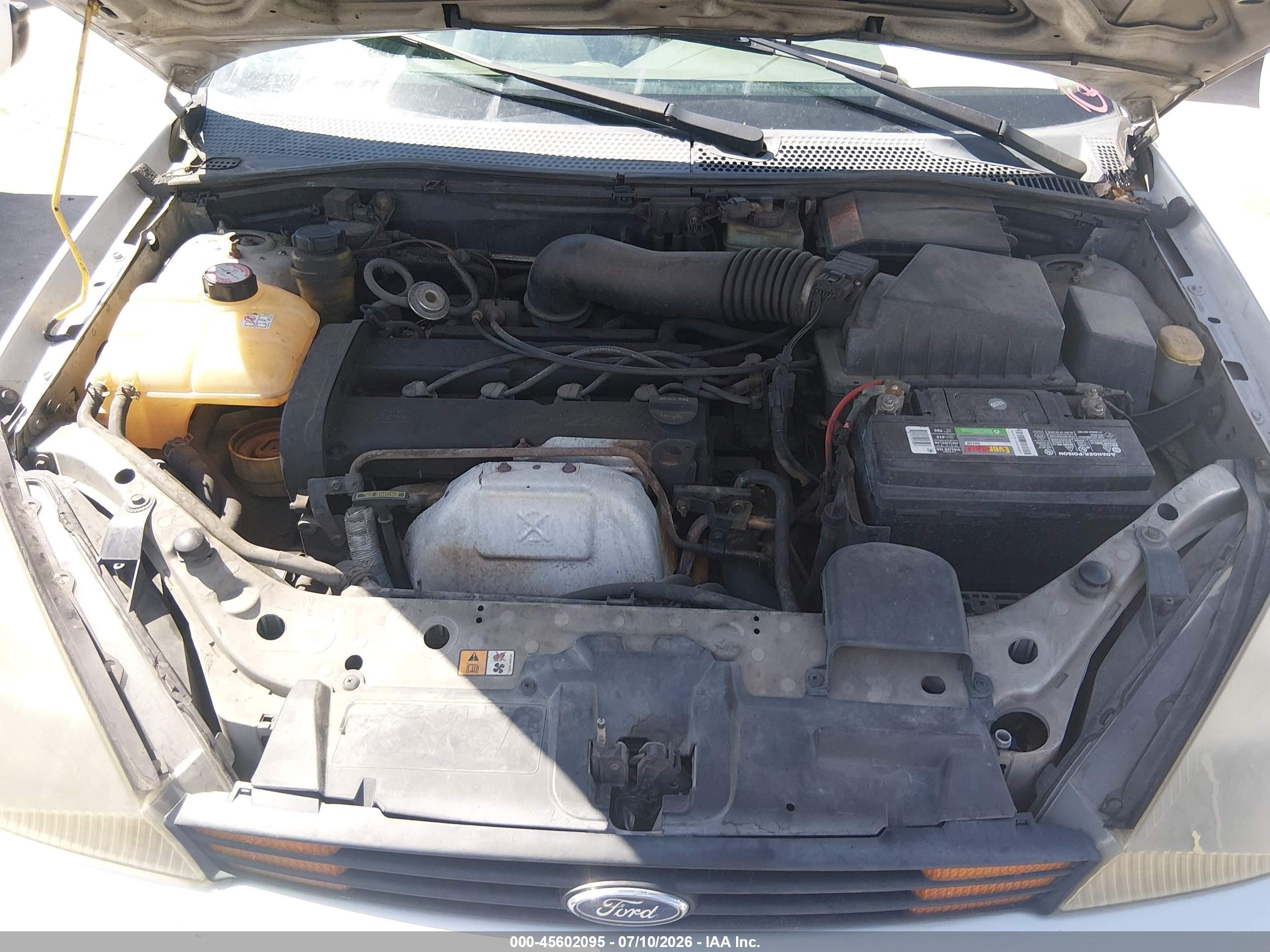 2004 Ford Focus Se Gray vin: 1FAFP34314W181761