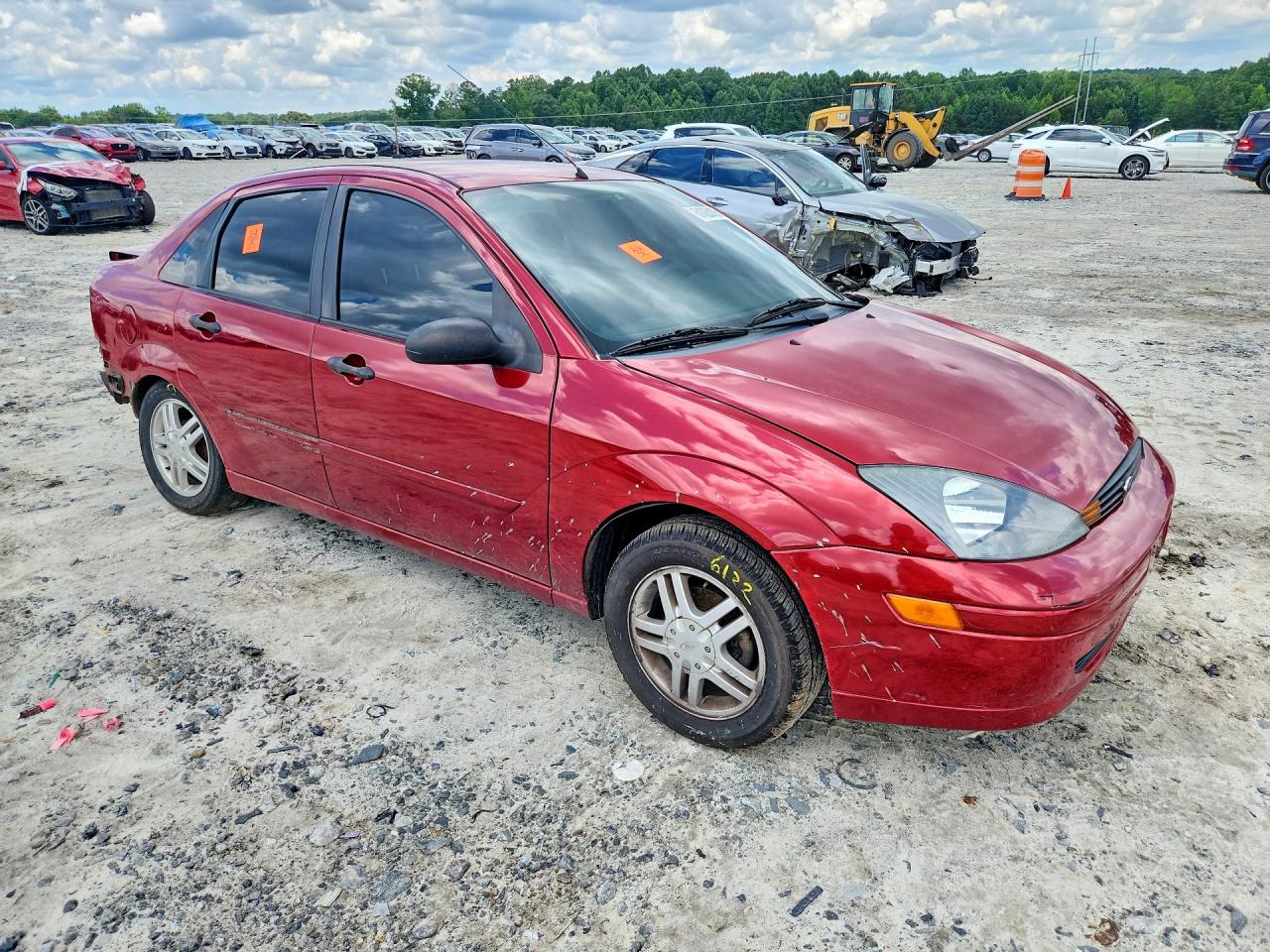 2003 Ford Focus Se Comfort Red vin: 1FAFP34323W231372