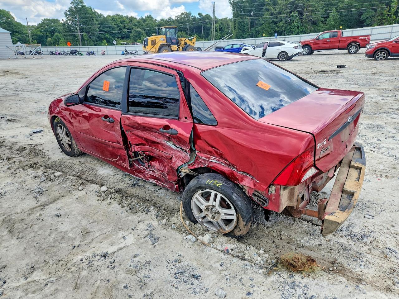 2003 Ford Focus Se Comfort Red vin: 1FAFP34323W231372