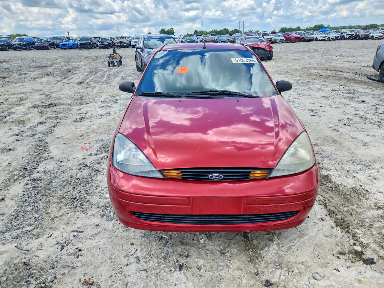 2003 Ford Focus Se Comfort Red vin: 1FAFP34323W231372