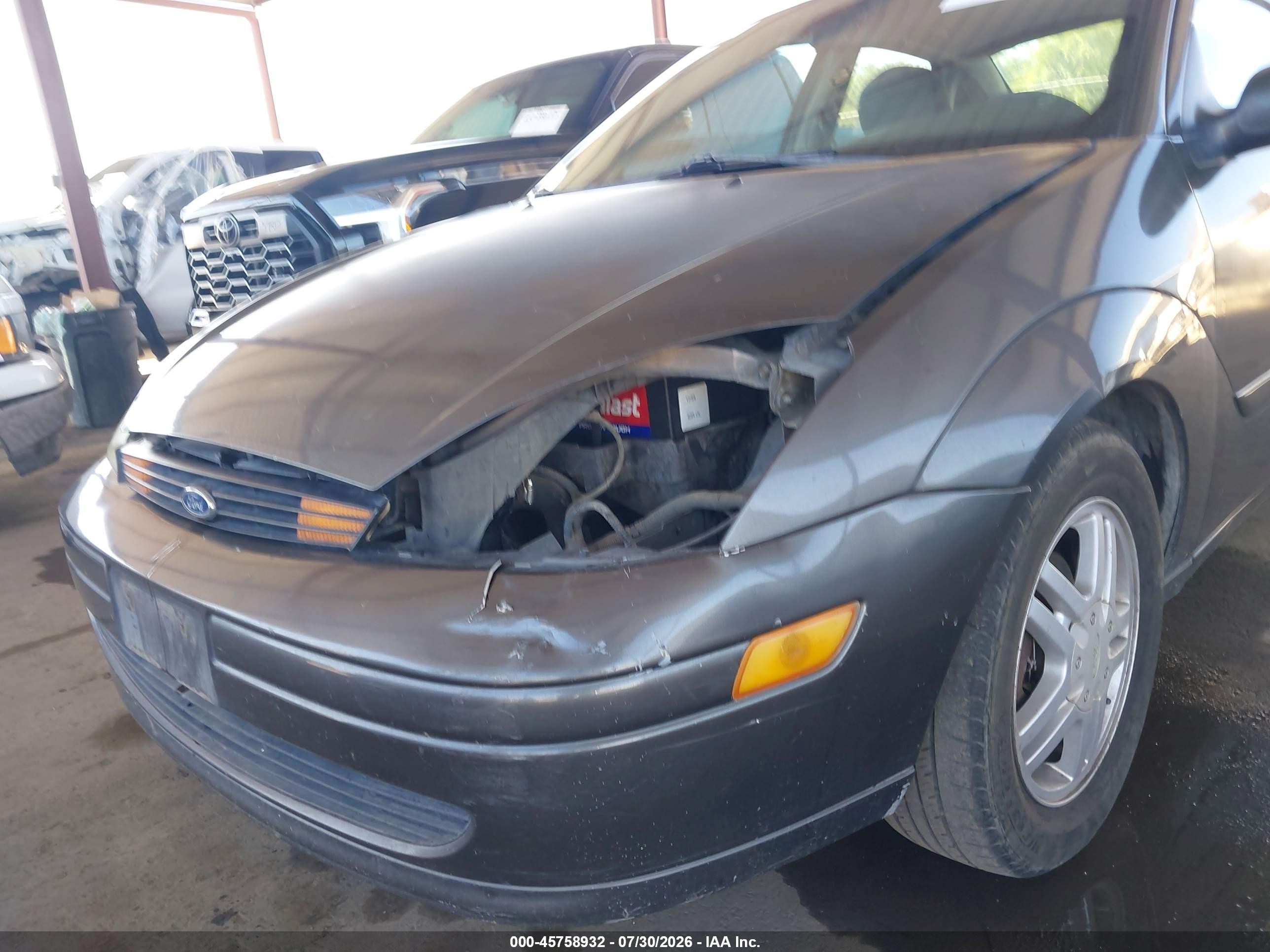 2002 Ford Focus Se Base/se Comfort Gray vin: 1FAFP34362W112402
