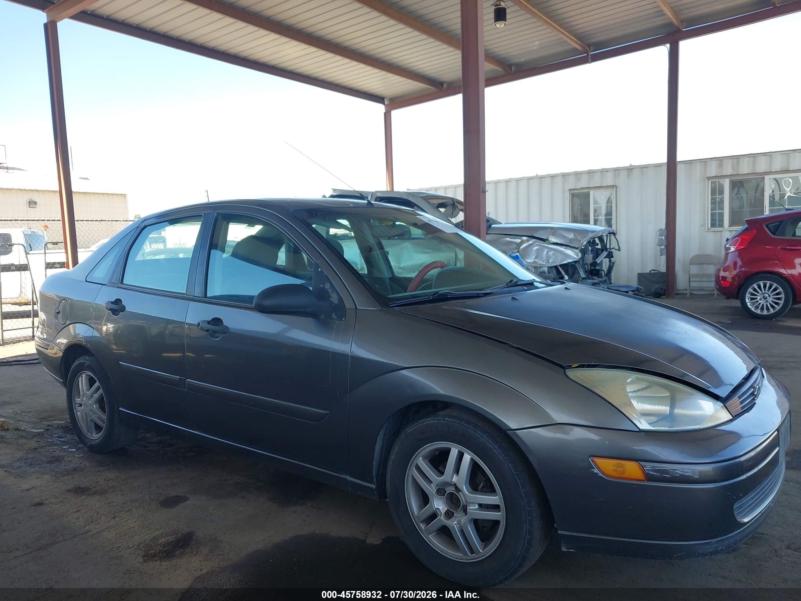 2002 Ford Focus Se Base/se Comfort Gray vin: 1FAFP34362W112402