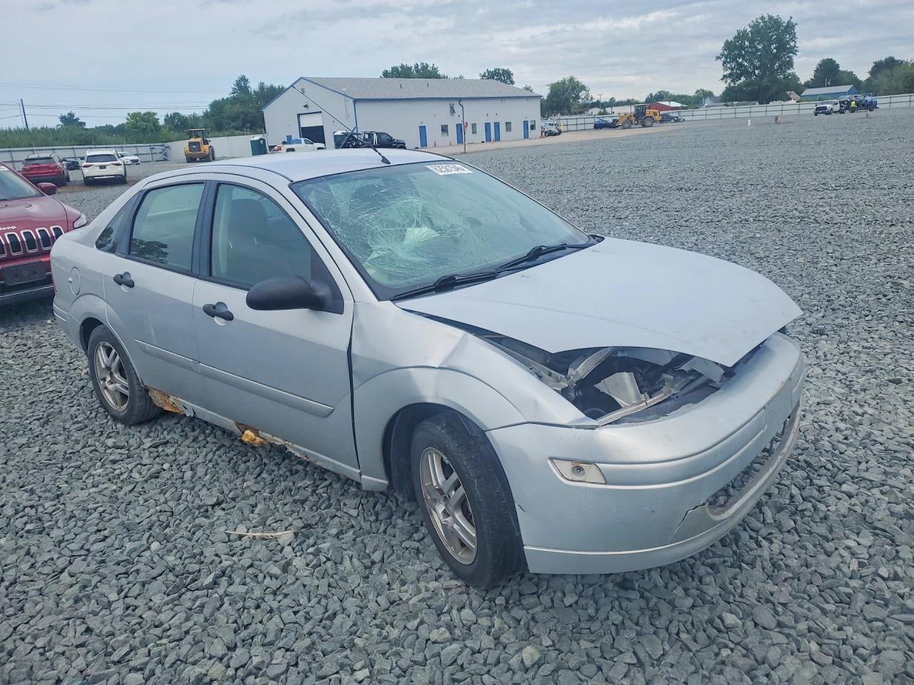 2002 Ford Focus Se Silver vin: 1FAFP34362W225038