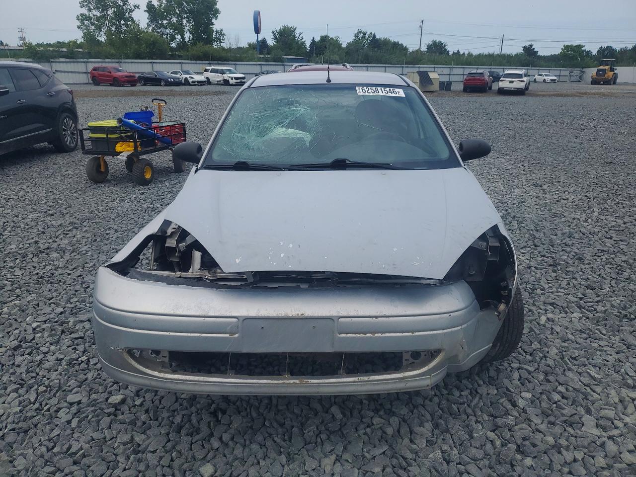 2002 Ford Focus Se Silver vin: 1FAFP34362W225038