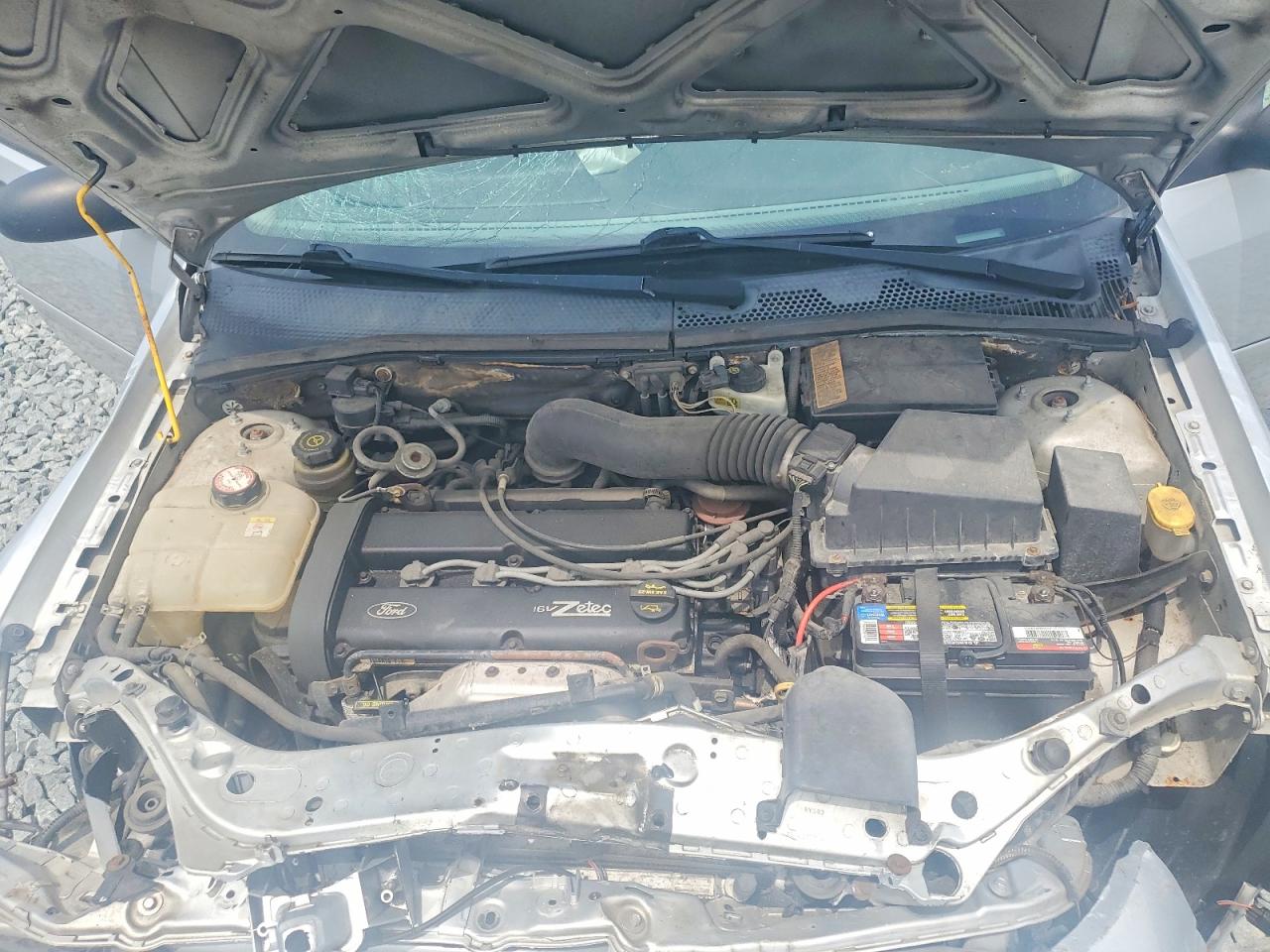 2002 Ford Focus Se Silver vin: 1FAFP34362W225038
