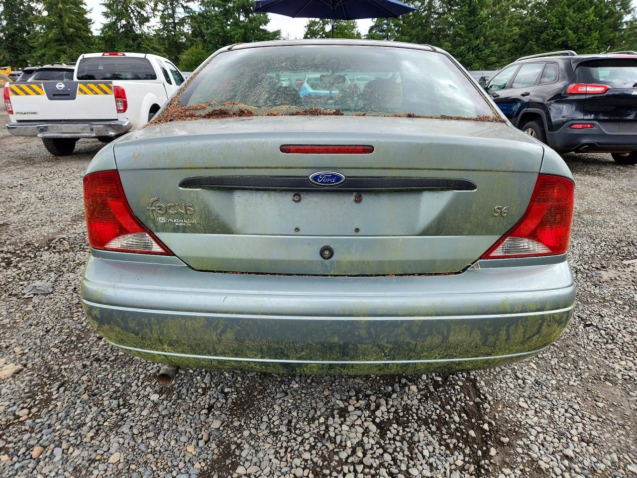 2003 Ford Focus Se Comfort Teal vin: 1FAFP34363W113907