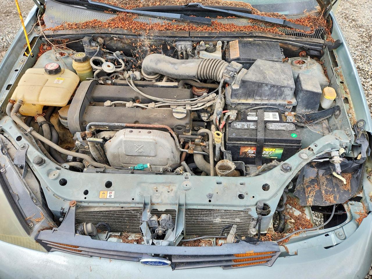 2003 Ford Focus Se Comfort Teal vin: 1FAFP34363W113907
