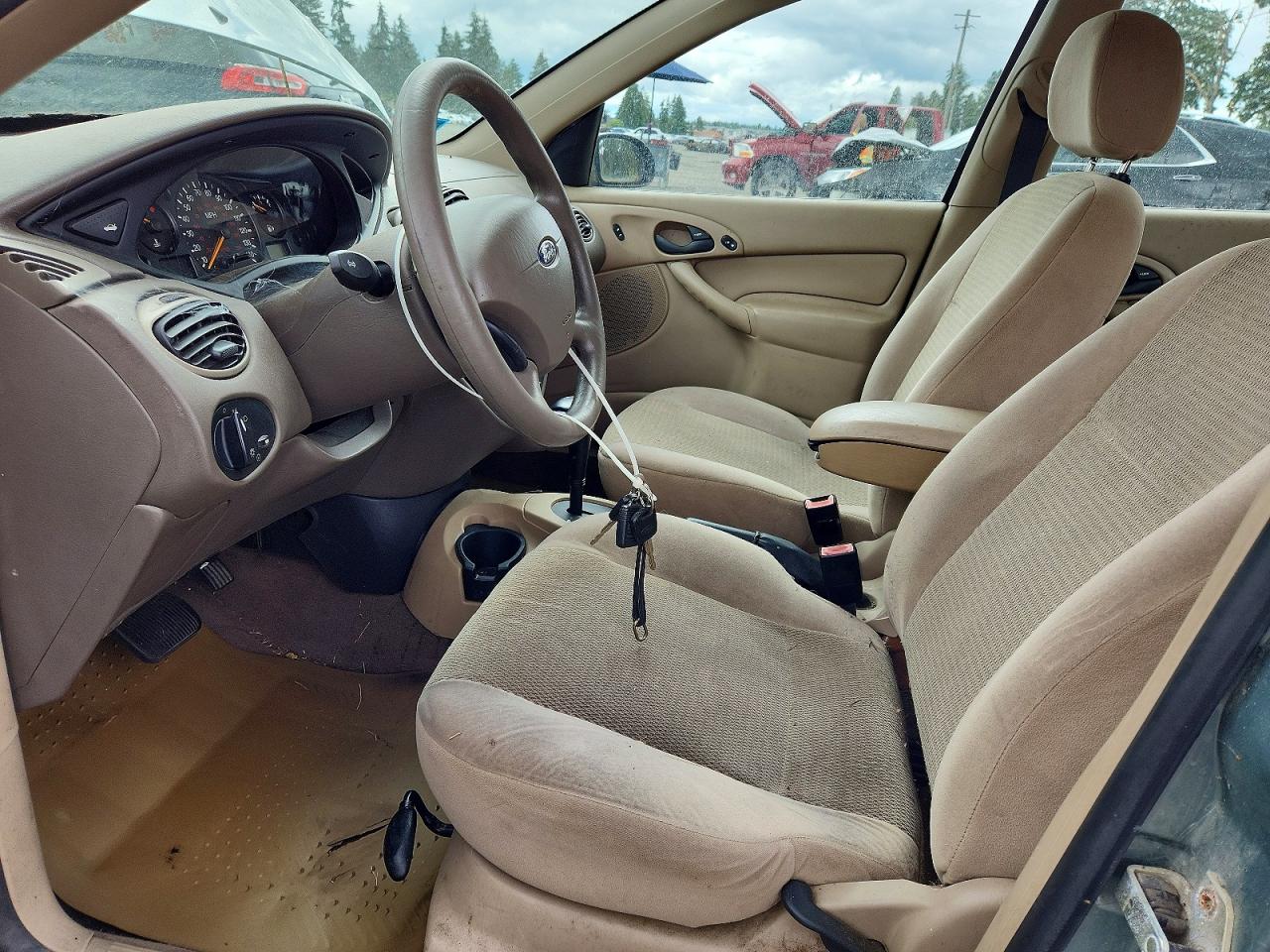 2003 Ford Focus Se Comfort Teal vin: 1FAFP34363W113907