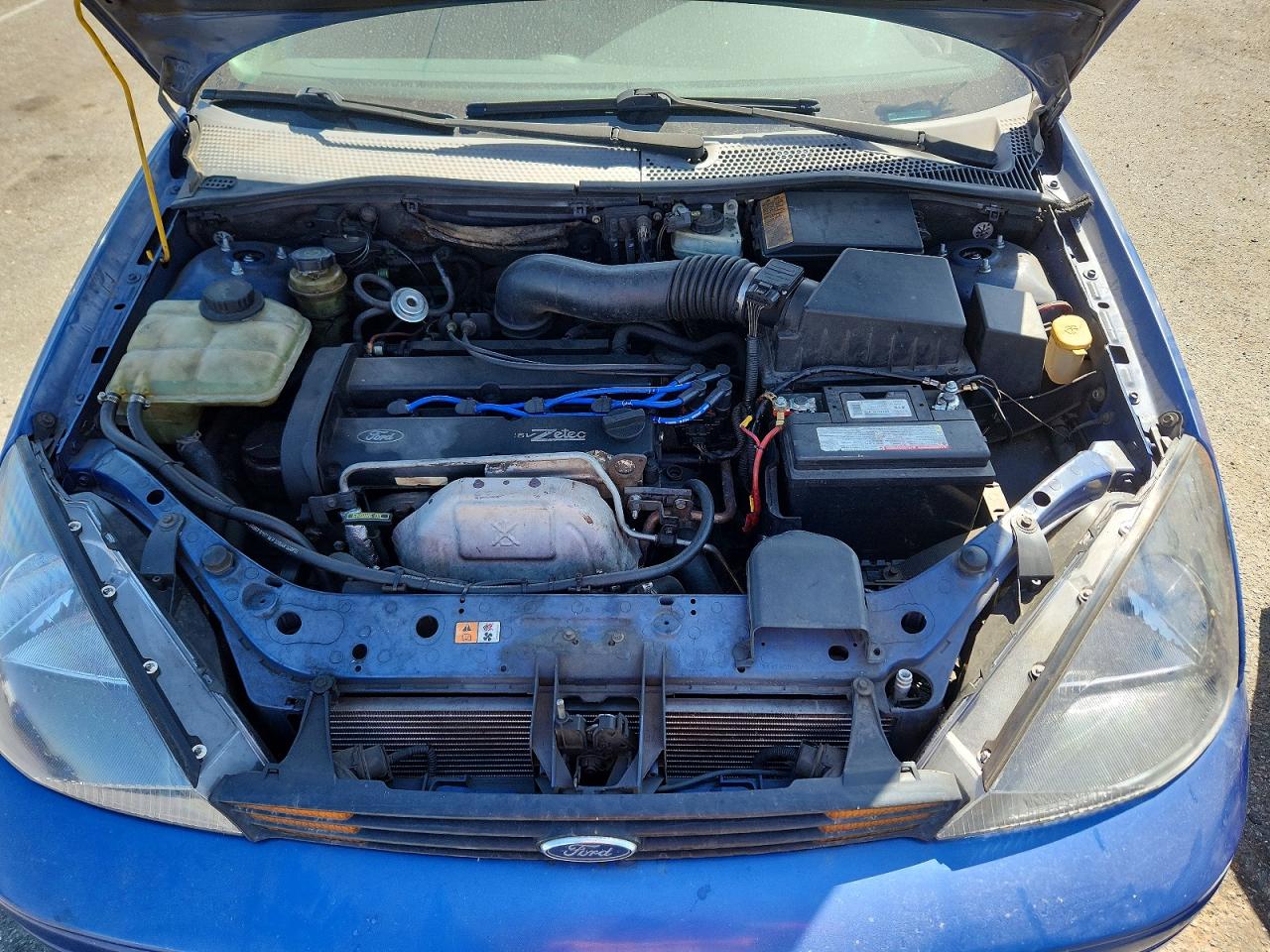 2003 Ford Focus Se Comfort Blue vin: 1FAFP34363W307868